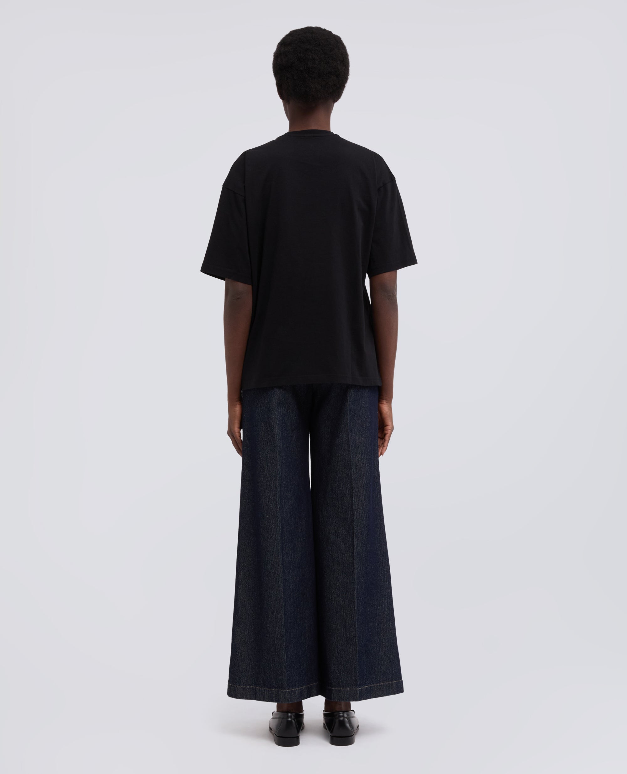 T-SHIRT IN JERSEY DI COTONE CON STAMPA "SBAGLIATO"-NERO-BLACK-NEGRO-SCHWARZ-NOIR