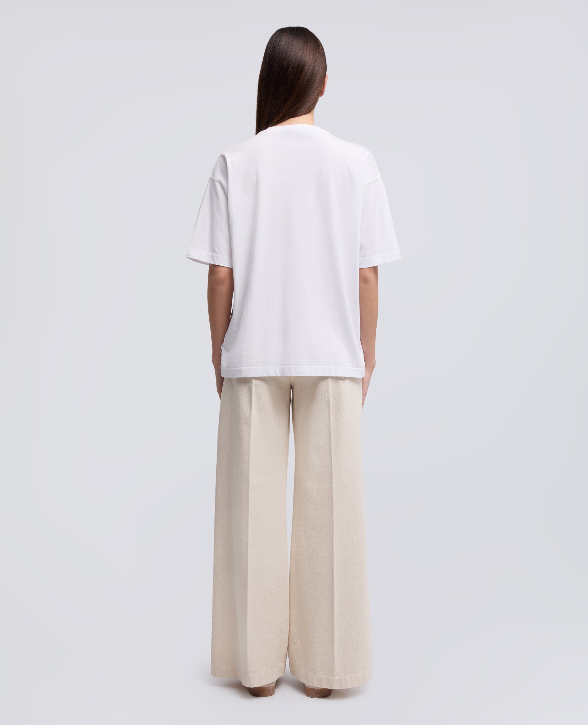 T-SHIRT IN JERSEY DI COTONE CON STAMPA "WRONG"-BIANCO-WHITE-BLANCO-WEISS-BLANC