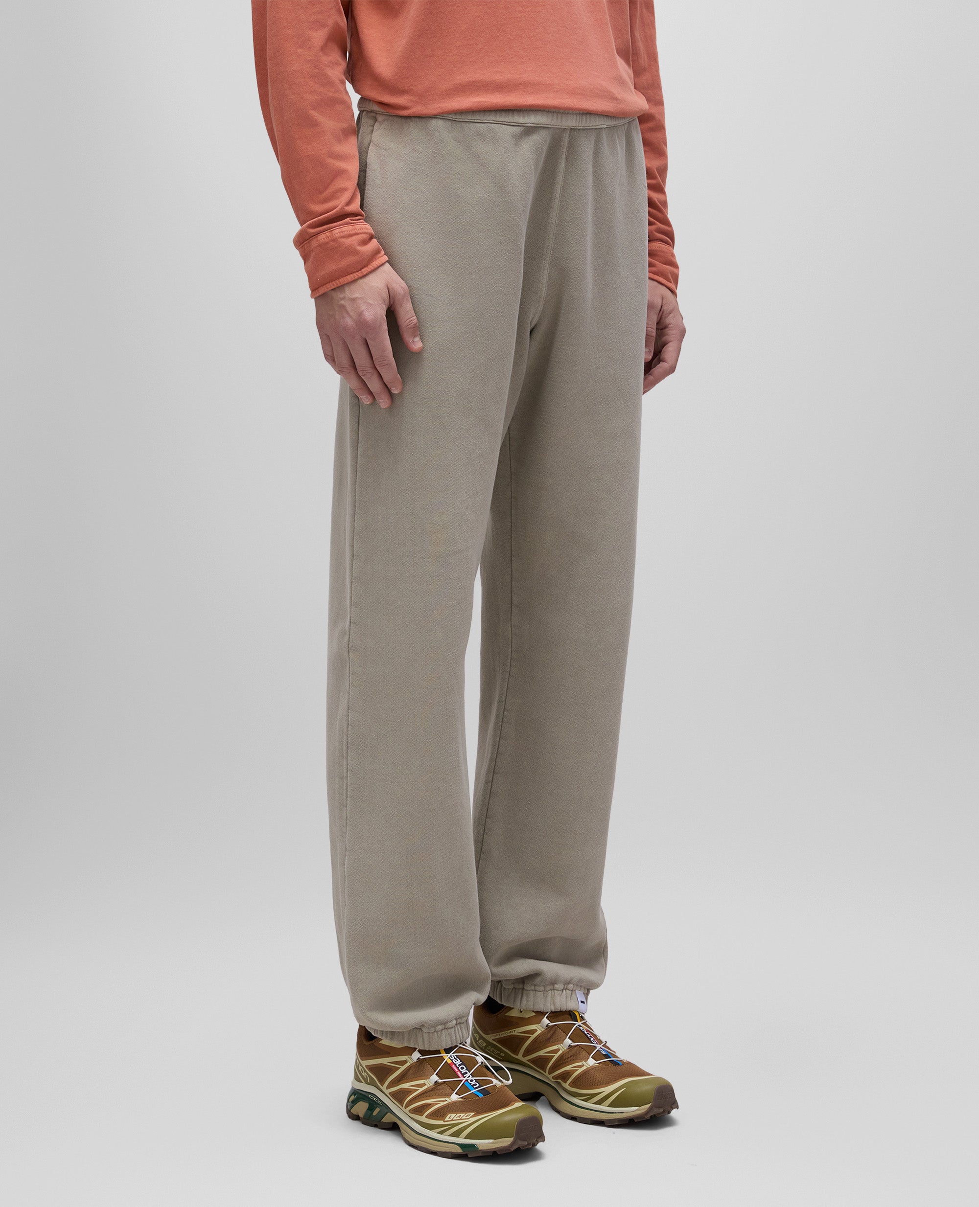 PANTALONE JOGGER IN FELPA DI COTONE-SABBIA-SAND-ARENA-SAND-SABLE