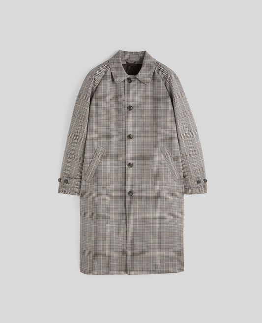 IMPERMEABILE HACK MAN IN TELA DI COTONE CHECK-CHECK-CHECK-CHECK-CHECK-CHECK