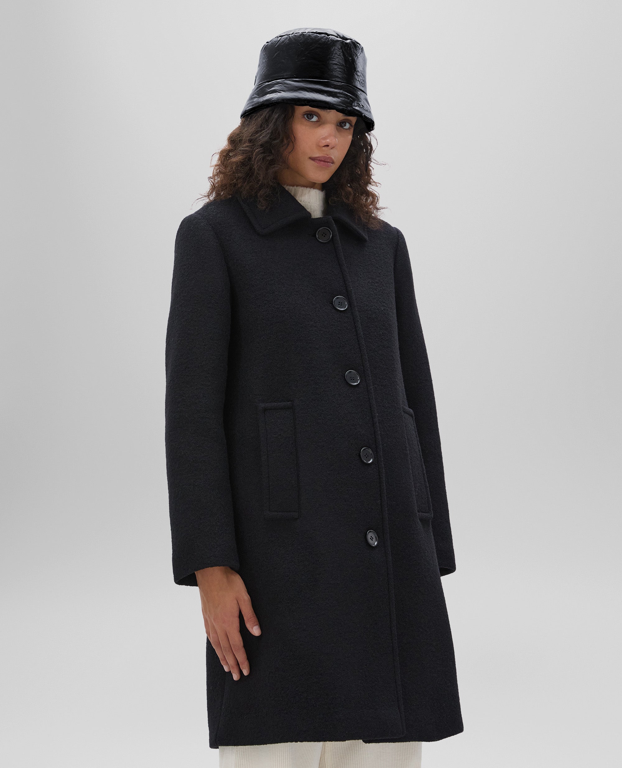 CAPPELLO ALLA PESCATORA IN TESSUTO TECNICO-BLU NERO-BLU NERO-BLU NERO-BLU NERO-BLU NERO