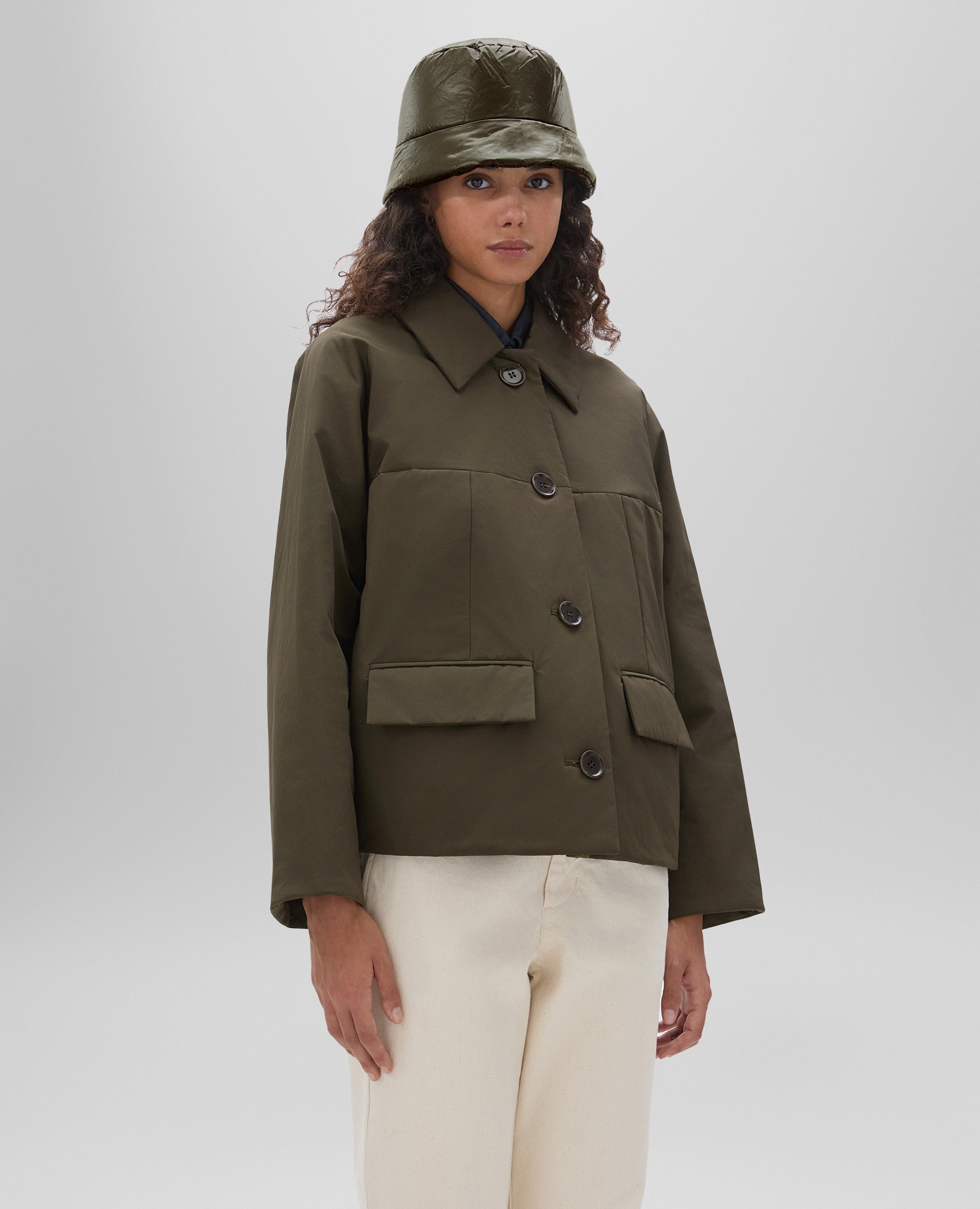 CAPPELLO ALLA PESCATORA IN TESSUTO TECNICO-MILITARE-MILITARY-MILITAR-MILITAR-MILITAIRE