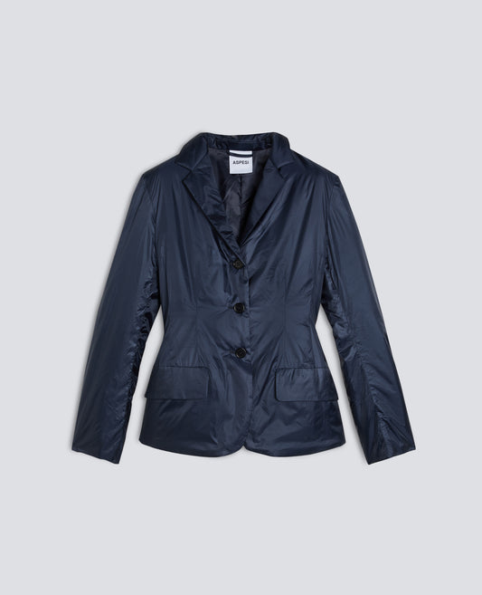 GIACCA CHARLOTTE IN NYLON-BLU-BLUE-AZUL-BLAU-BLEU