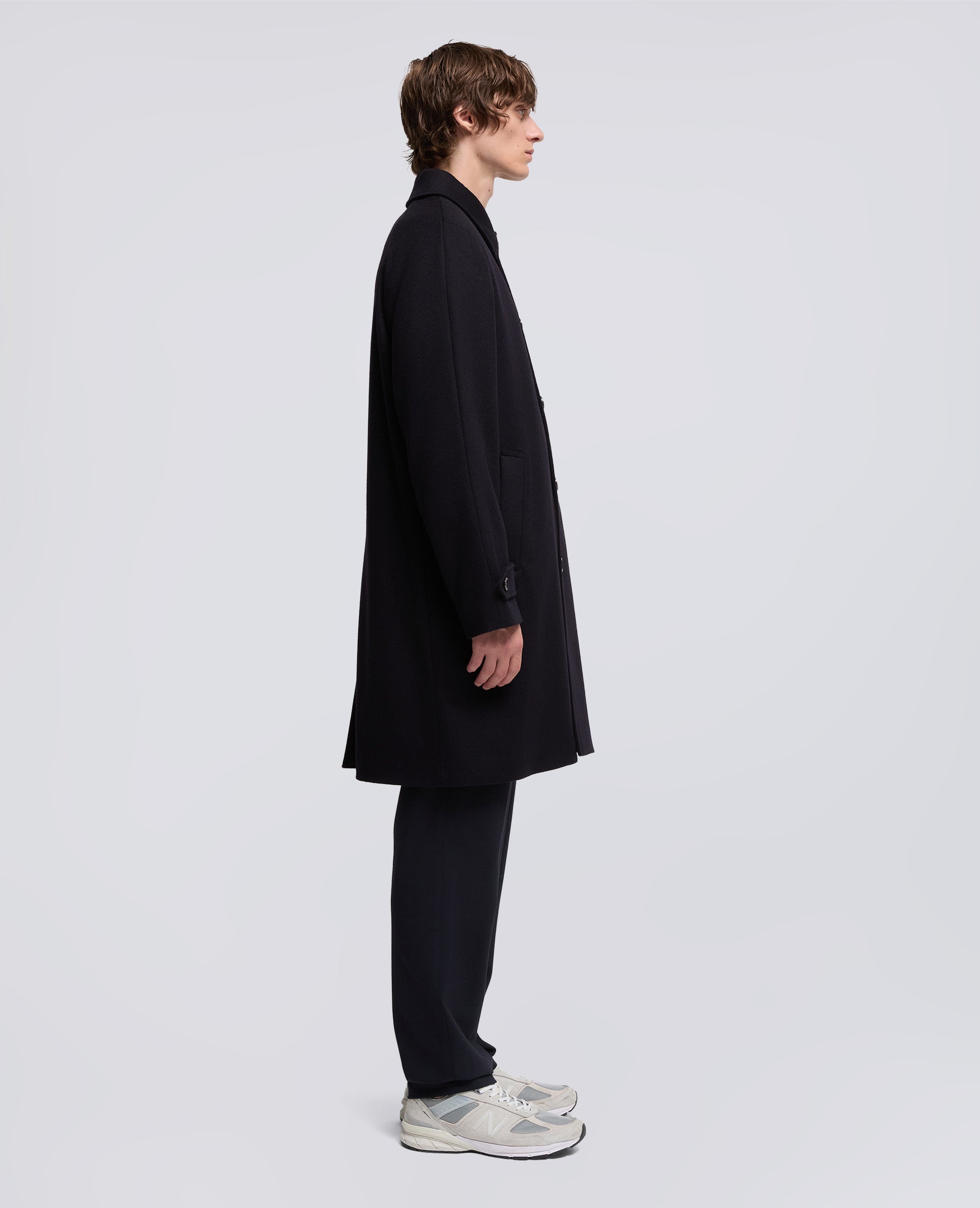 CAPPOTTO PASCAL IN LANA VERGINE E ALPACA-NAVY-NAVY-AZUL MARINO-NAVY-NAVY