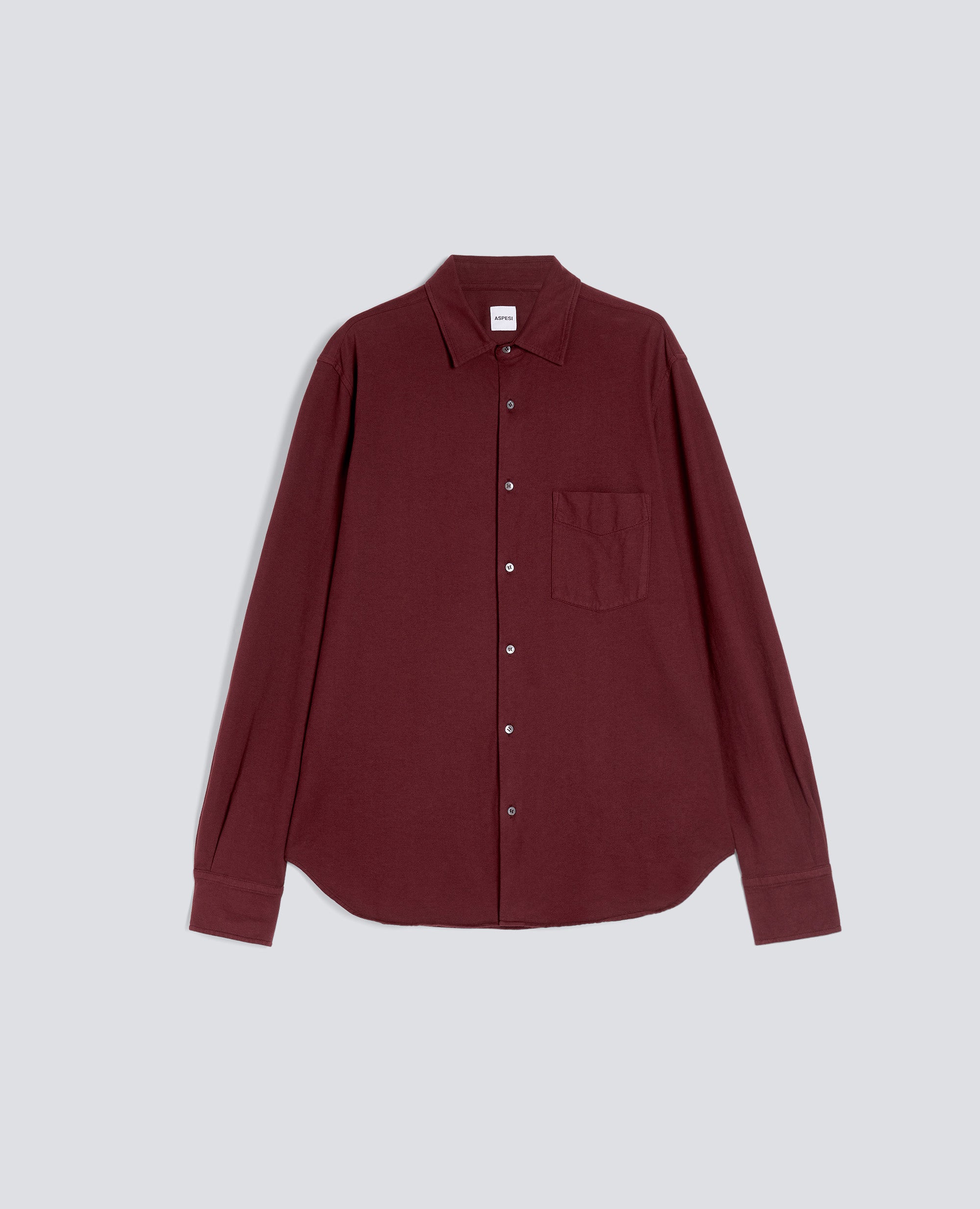 CAMICIA IN JERSEY VELLUTATO-BARBERA-BARBERA-BARBERA-BARBERA-BARBERA