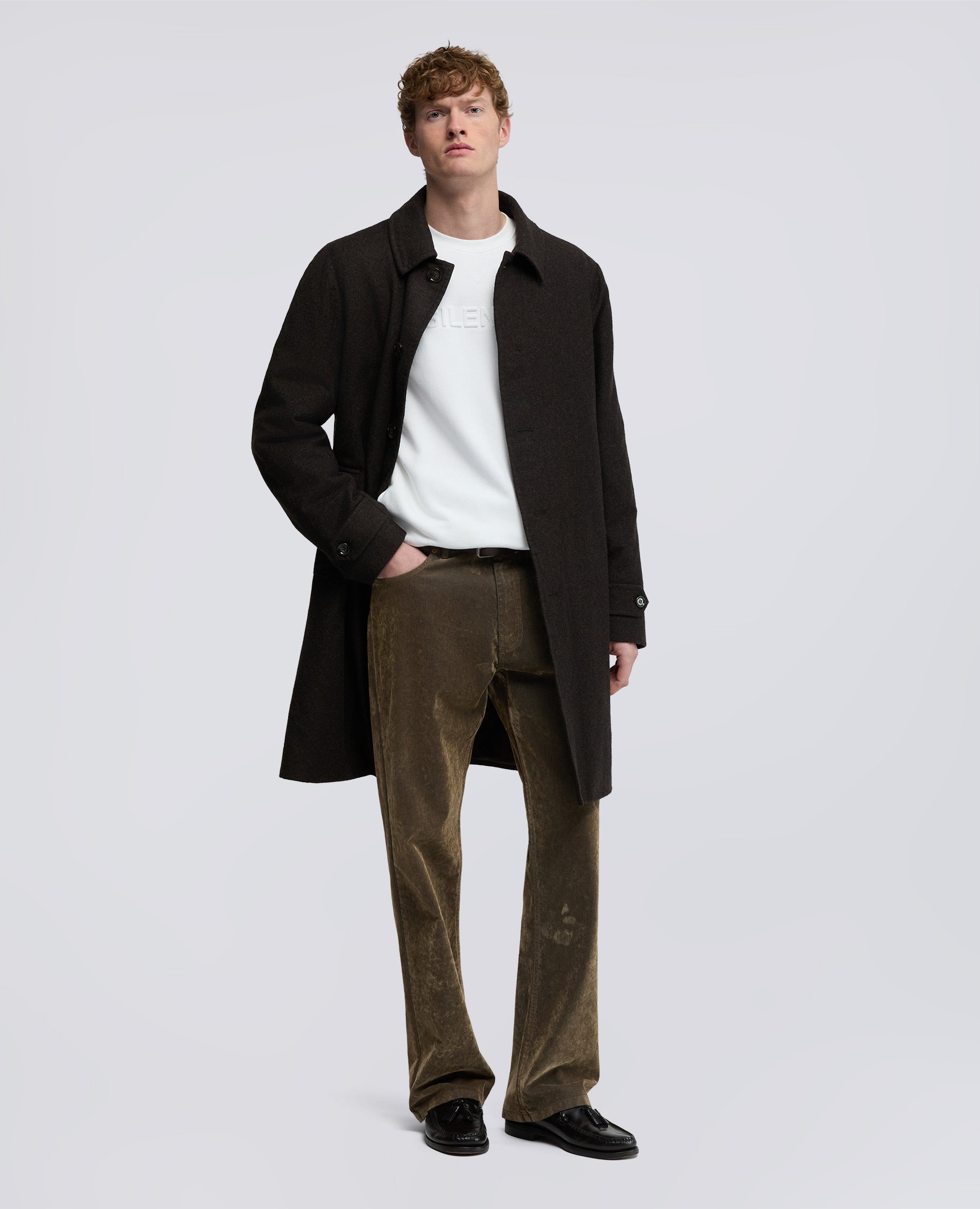 FELPA GARZATA-BIANCO-WHITE-BLANCO-WEISS-BLANC