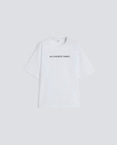 T-SHIRT GIROCOLLO CON STAMPA-BIANCO-WHITE-BLANCO-WEISS-BLANC