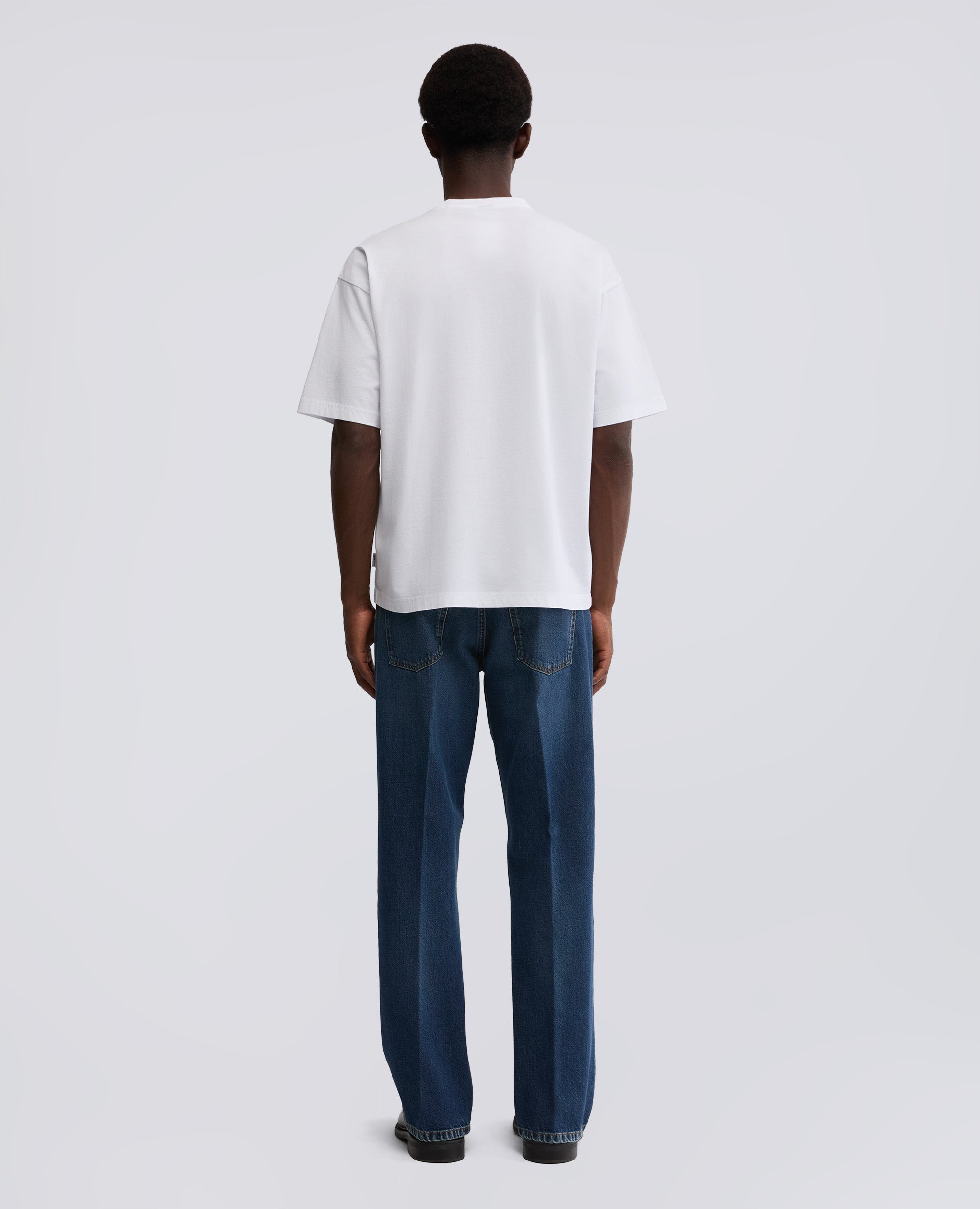 T-SHIRT GIROCOLLO CON STAMPA-BIANCO-WHITE-BLANCO-WEISS-BLANC