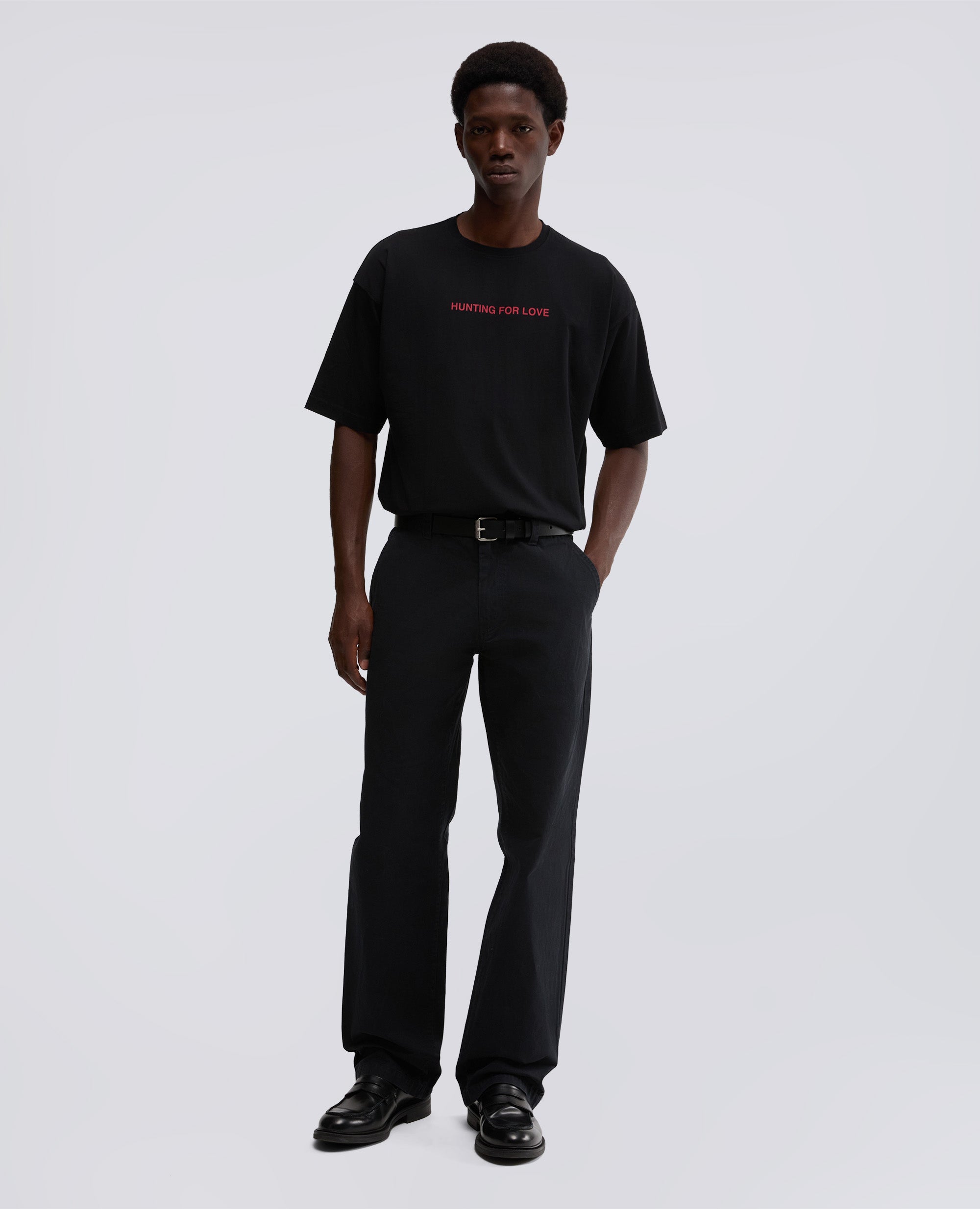 T-SHIRT GIROCOLLO IN JERSEY CON STAMPA-NERO-BLACK-NEGRO-SCHWARZ-NOIR