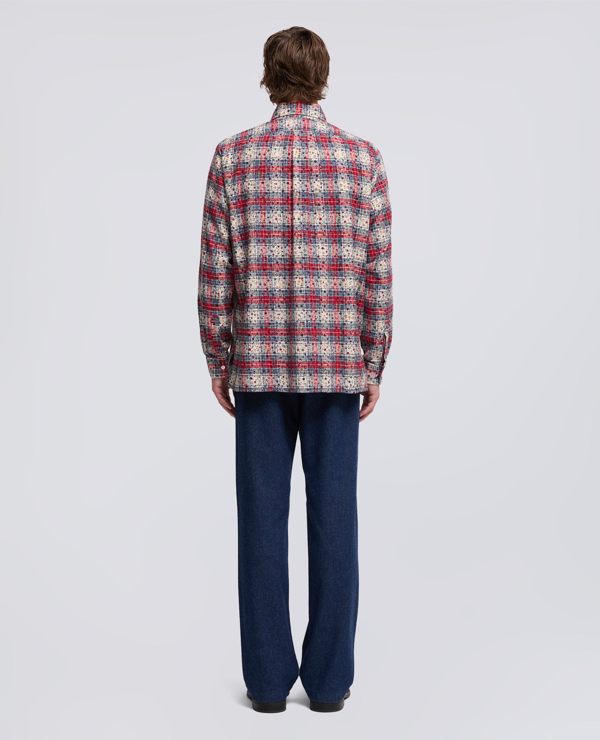 CAMICIA DROPS IN FLANELLA-MULTICOLOR-MULTICOLOR-MULTICOLOR-MULTICOLOR-MULTICOLOR