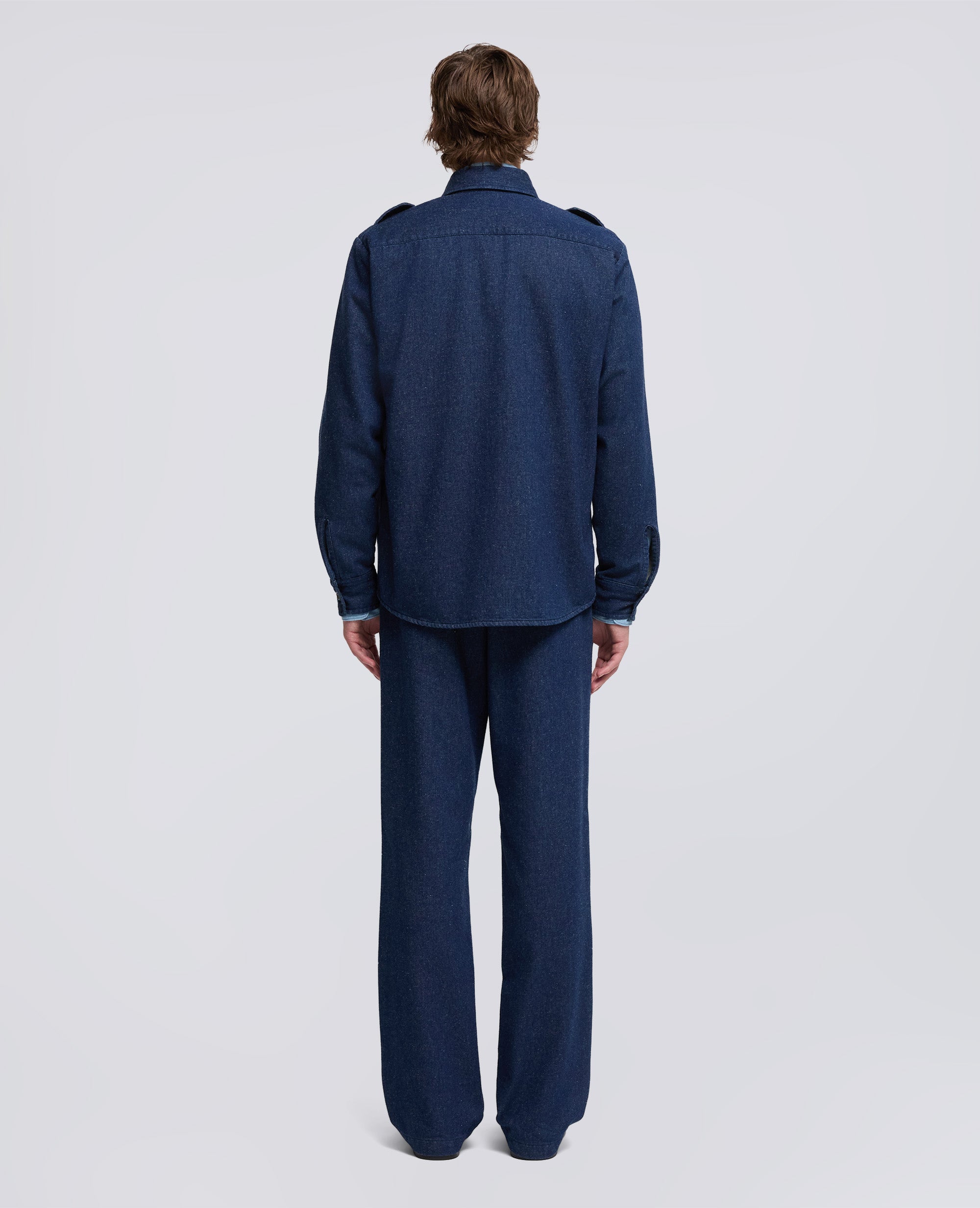 CAMICIA TRACY IN DENIM-DENIM-DENIM-DENIM-DENIM-DENIM