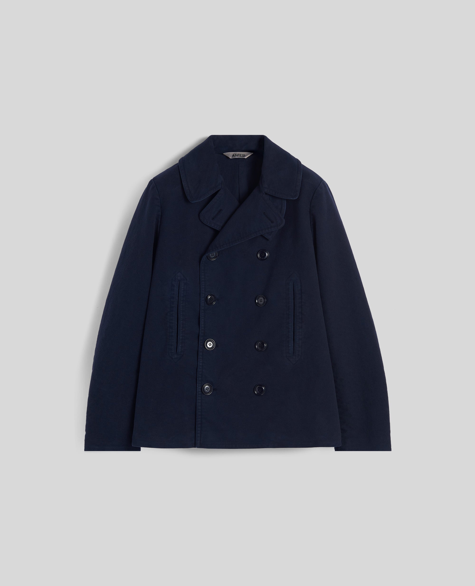 CAPPOTTO DUVALL IN FUSTAGNO DI COTONE-NAVY-NAVY-AZUL MARINO-NAVY-NAVY