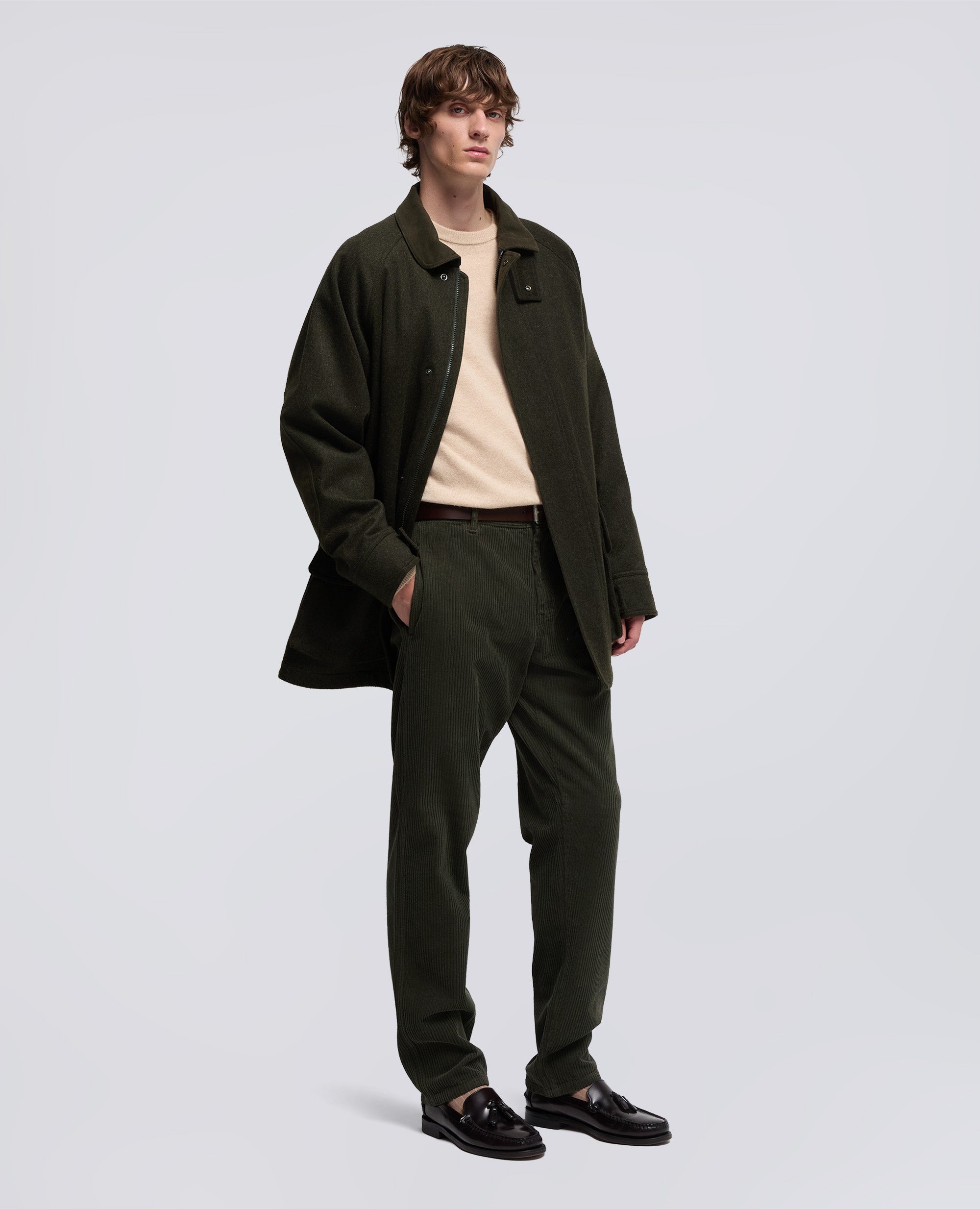 CABAN SCHAFER IN LANA VERGINE E ALPACA-MILITARE-MILITARY-MILITAR-MILITAR-MILITAIRE