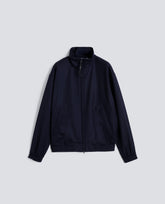 GIUBBOTTO STANTON IN TWILL DI LANA-NAVY-NAVY-AZUL MARINO-NAVY-NAVY