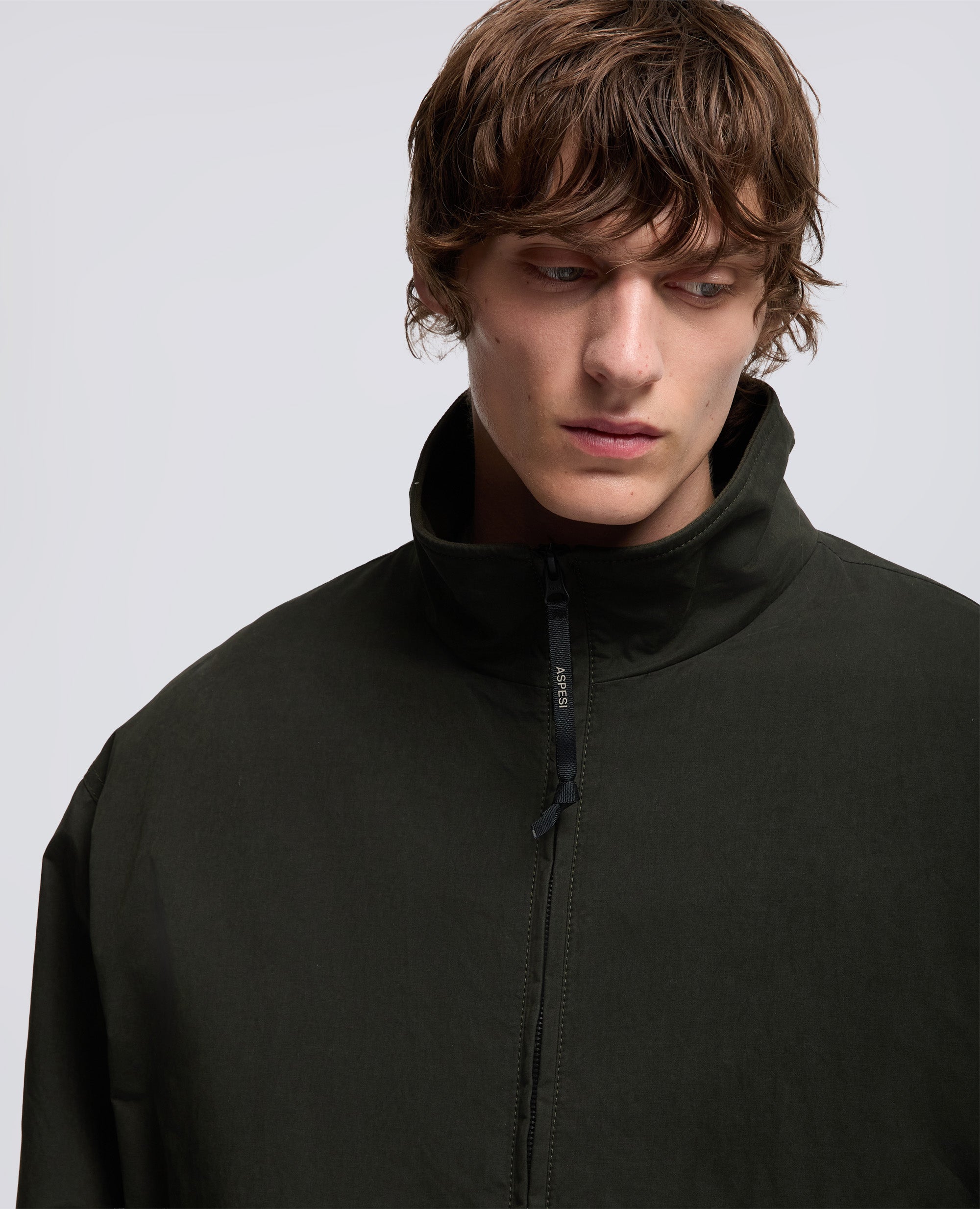 GIUBBOTTO STANTON IN TELA DI MISTO COTONE-VERDONE-DARK GREEN-VERDER¢N-DUNKELGRUN-VERT FONCE