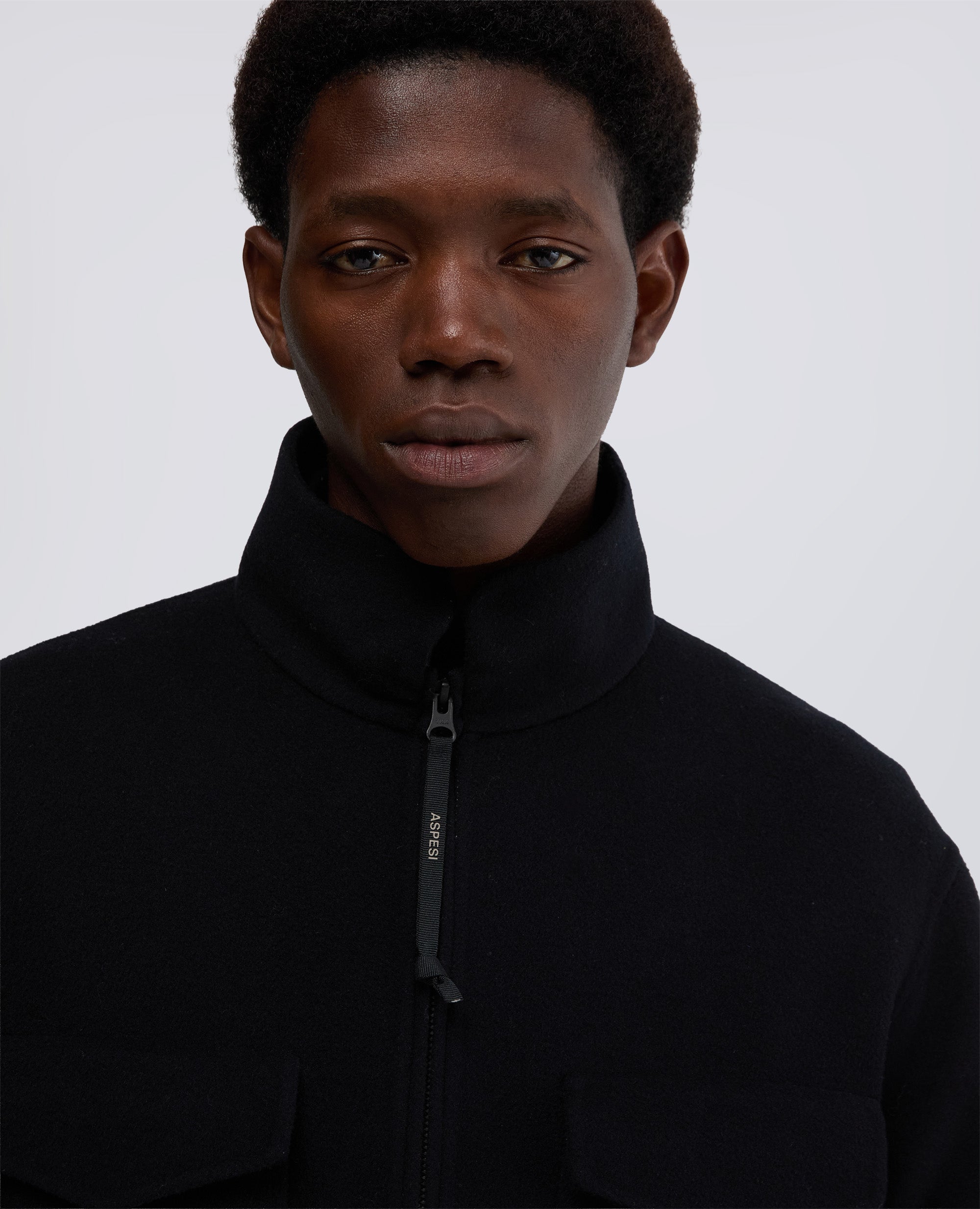 FIELD JACKET NELSON IN DOUBLE DI LANA-NAVY-NAVY-AZUL MARINO-NAVY-NAVY