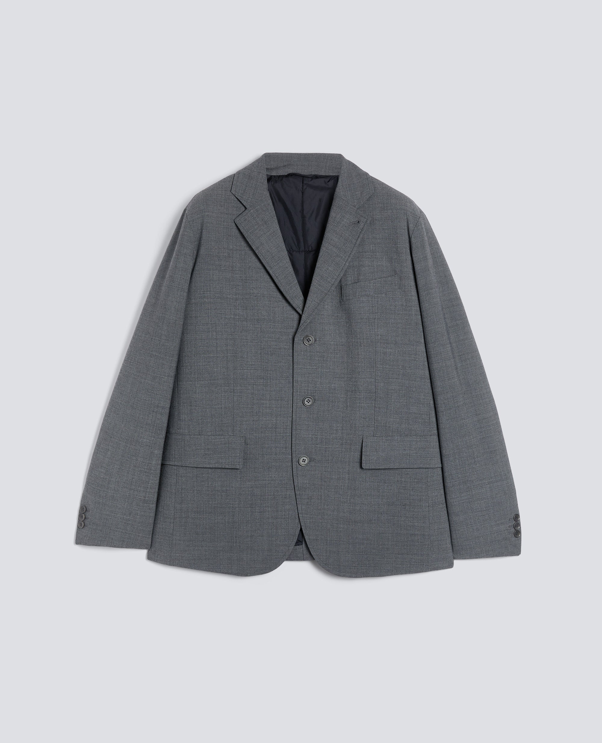 GIACCA KUKI-GRIGIO-GREY-GRIS-GRAU-GRIS