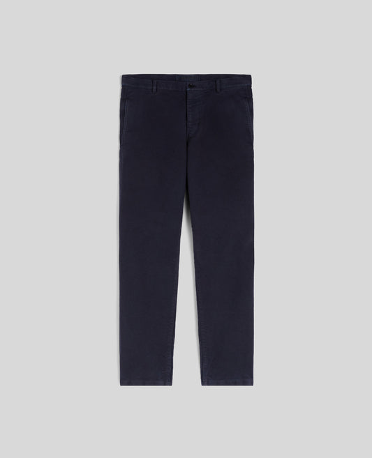 PANTALONE CHINO FUNZIONALE IN VELLUTO-NAVY-NAVY-AZUL MARINO-NAVY-NAVY