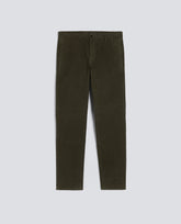 PANTALONE CHINO FUNZIONALE IN VELLUTO-MILITARE-MILITARY-MILITAR-MILITAR-MILITAIRE