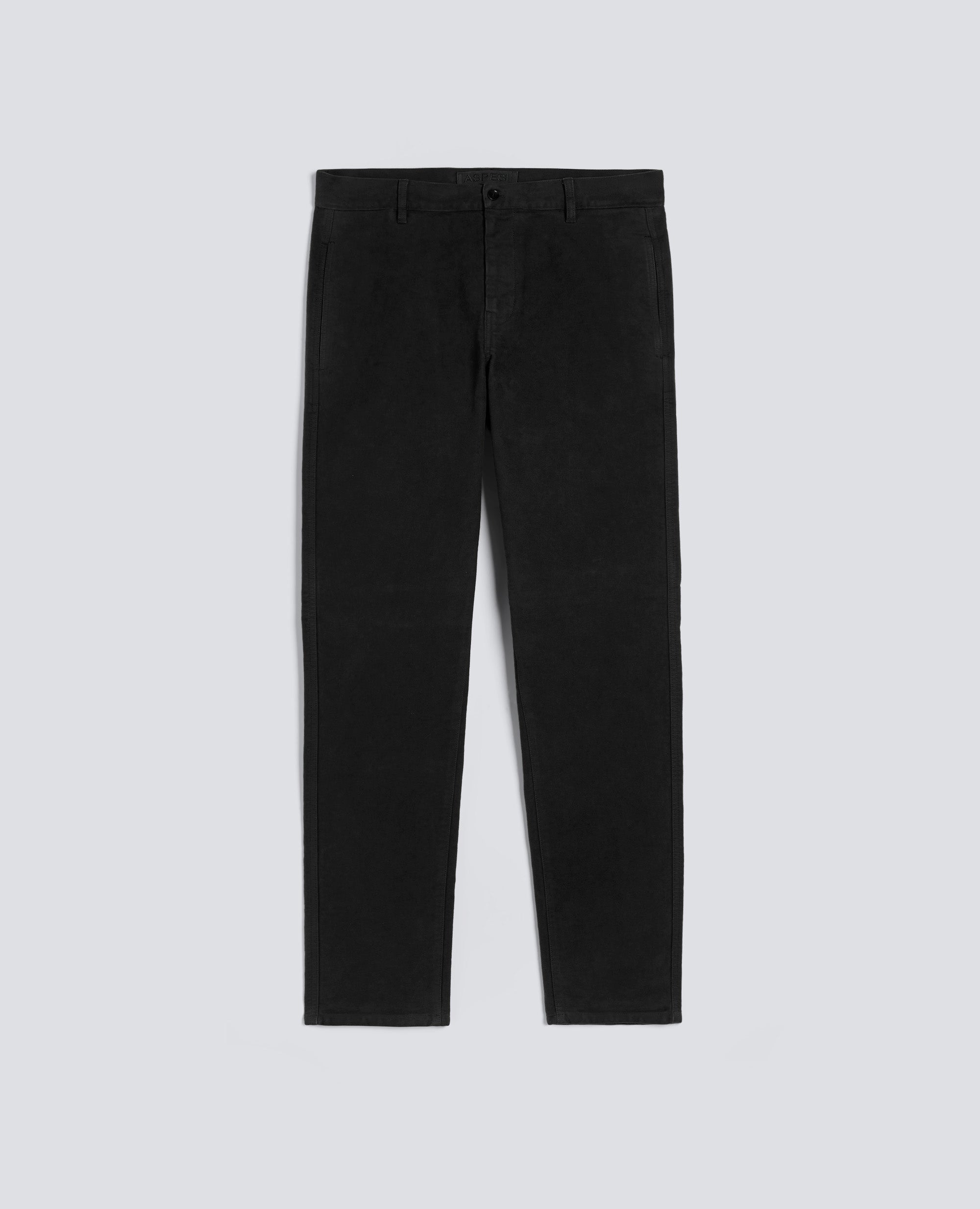 PANTALONE CHINO FUNZIONALE IN VELLUTO-MARRONE-BROWN-MARR¢N-BRAUN-MARRON