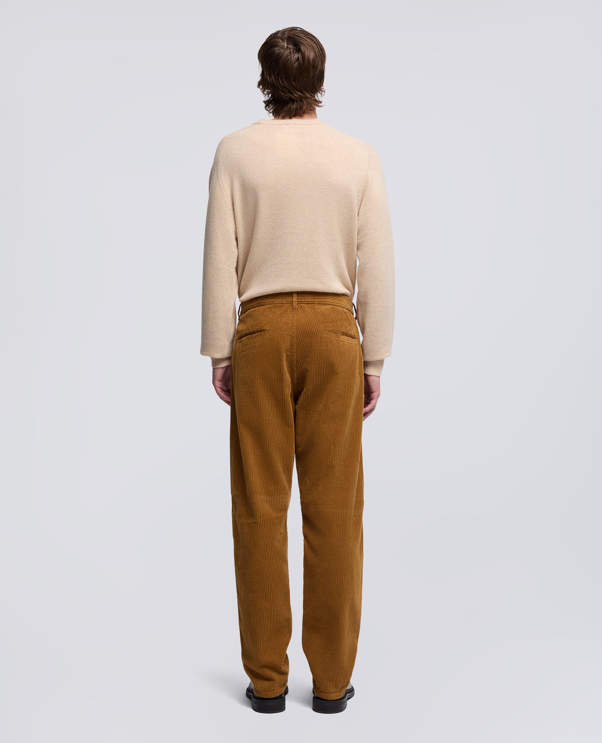 PANTALONE CHINO FUNZIONALE IN VELLUTO-BISCOTTO-BISCUIT-GALLETA-COOKIE-BISCUIT
