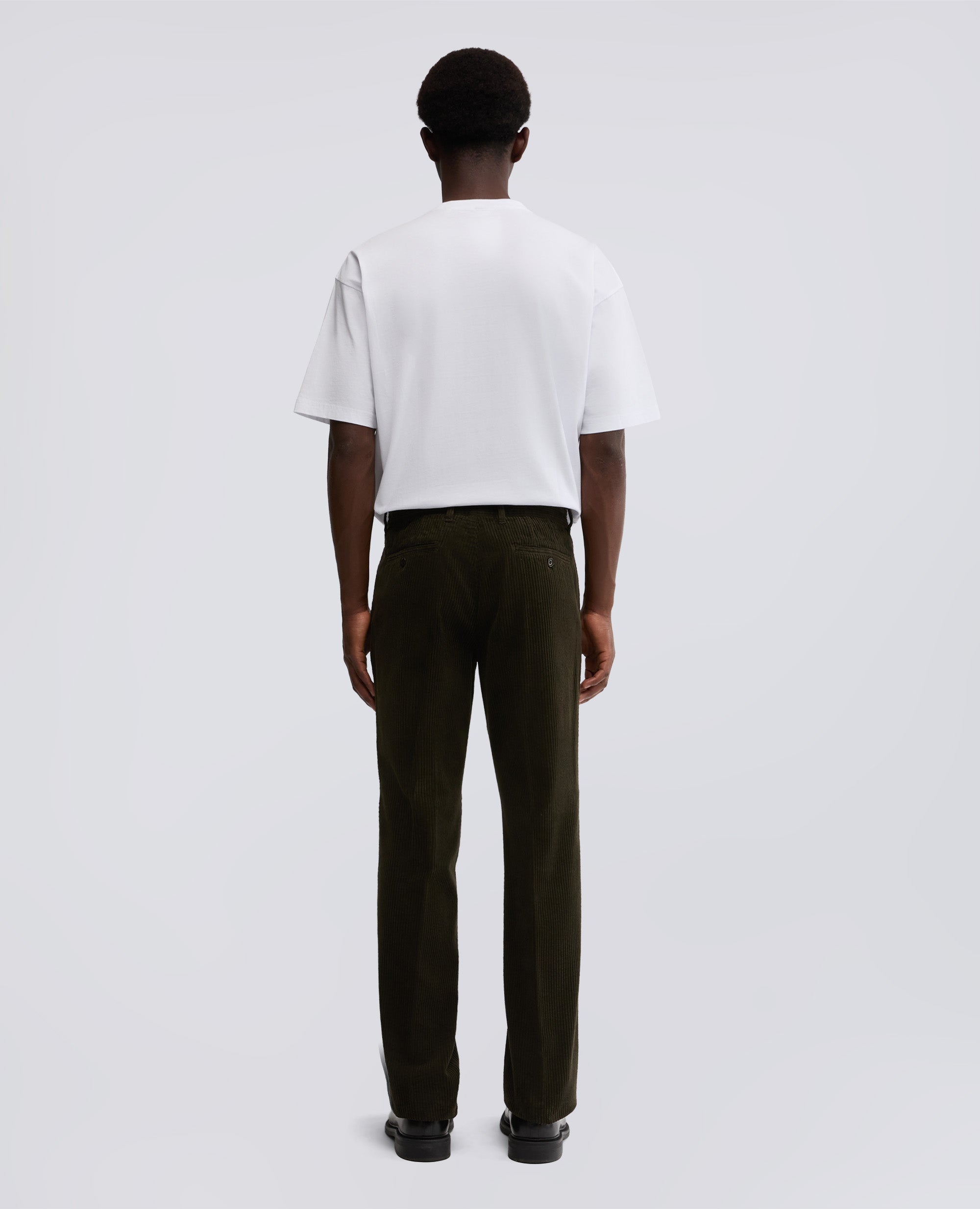 PANTALONE NEW HERMAN IN VELLUTO-MILITARE-MILITARY-MILITAR-MILITAR-MILITAIRE