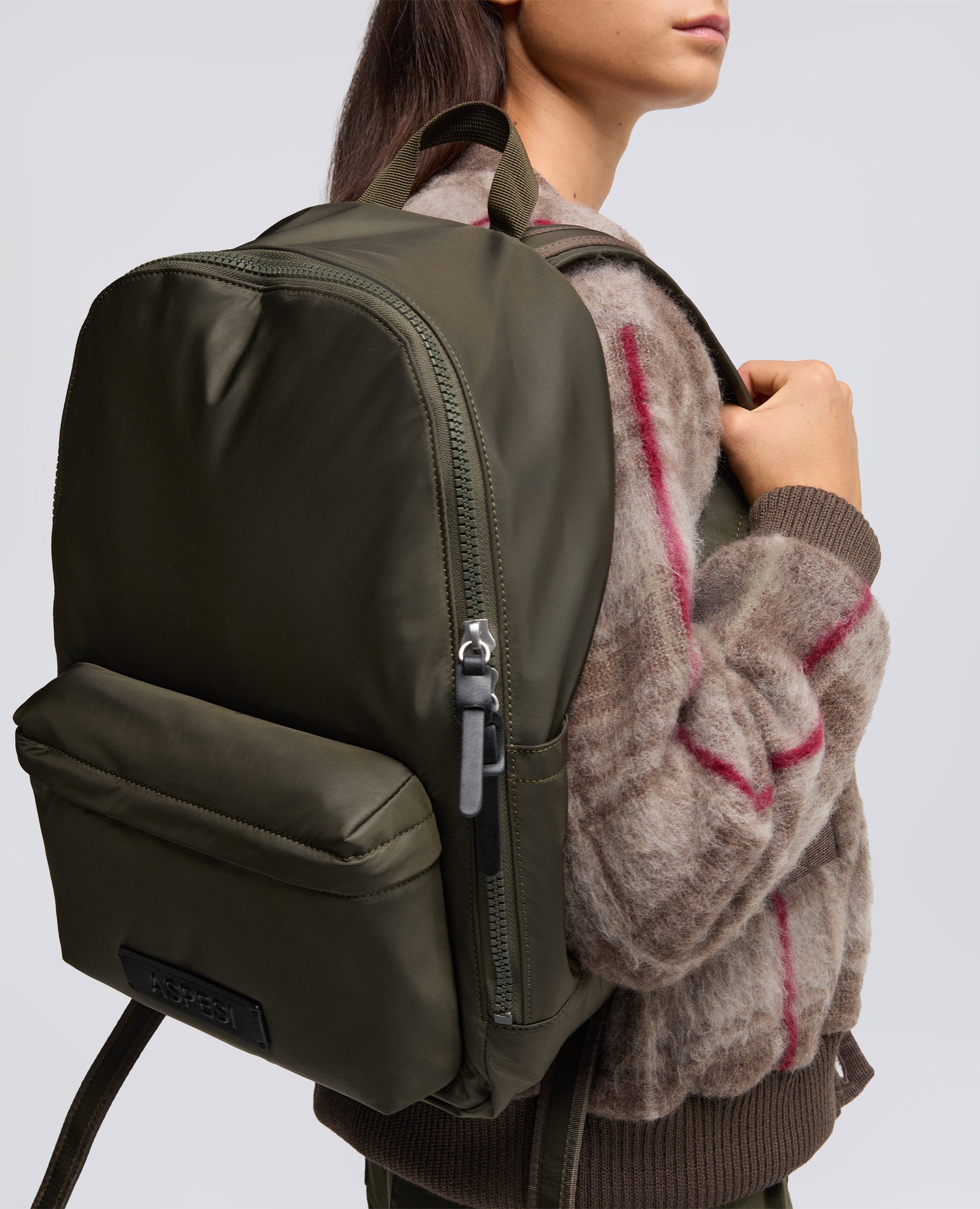 ZAINO IN NYLON RICICLATO-MILITARE-MILITARY-MILITAR-MILITAR-MILITAIRE