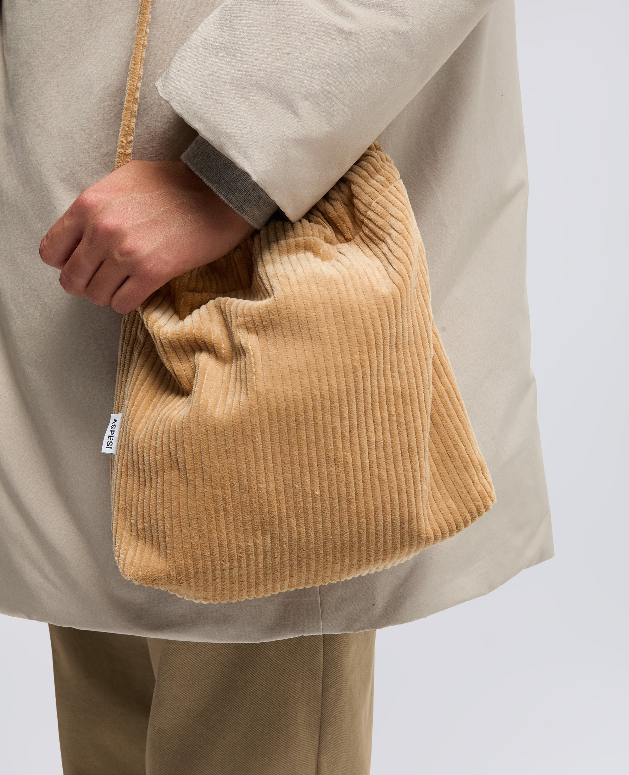 BORSA A SACCHETTO CON TRACOLLA-CAMMELLO-CAMEL-CAMELLO-KAMEL-CAMEL