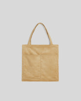 BORSA SHOPPER IN VELLUTO A COSTE-CAMMELLO-CAMEL-CAMELLO-KAMEL-CAMEL