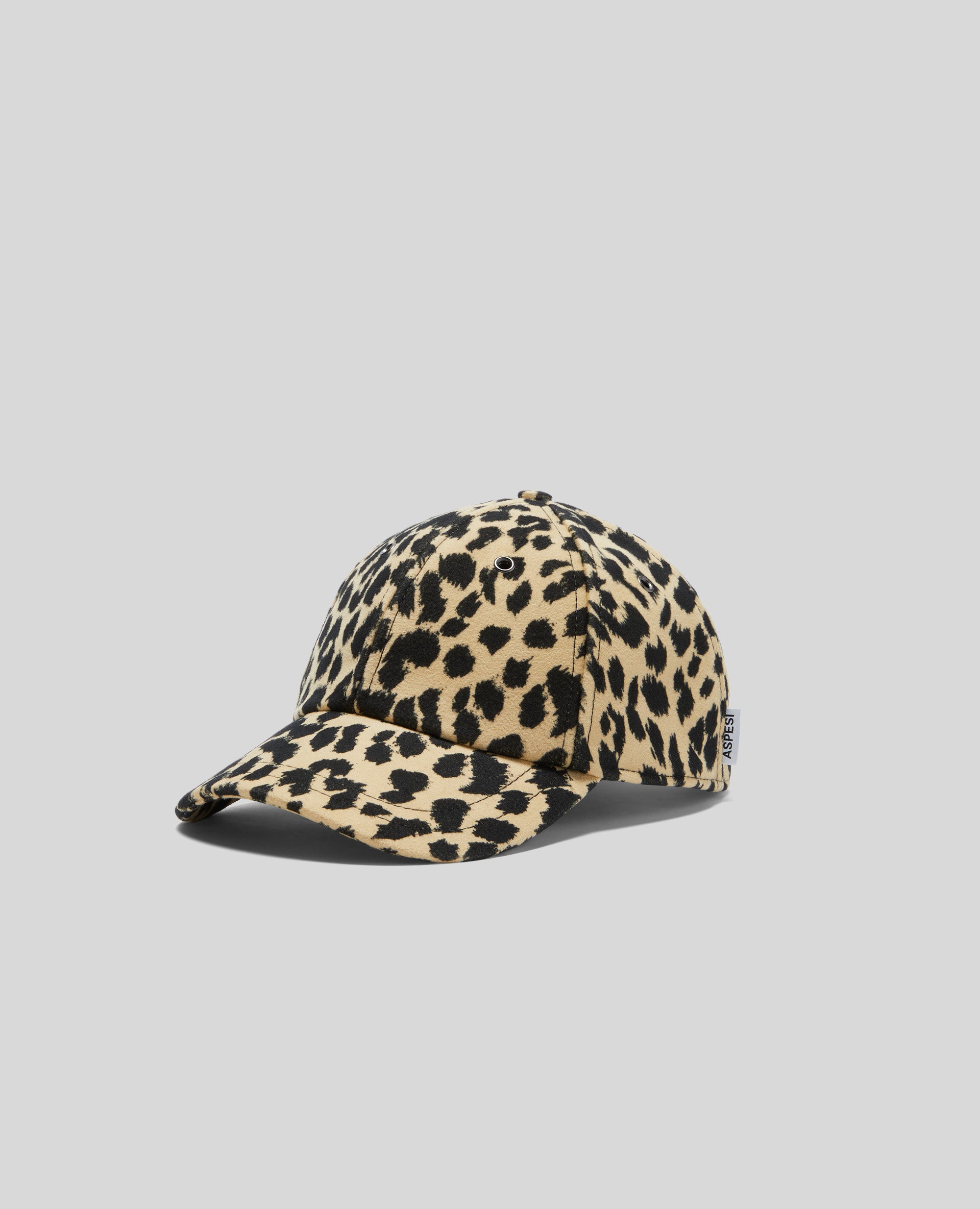 CAPPELLO IN FUSTAGNO CON STAMPA LEOPARDO-MACULATO-MACULATO-MACULATO-MACULATO-MACULATO
