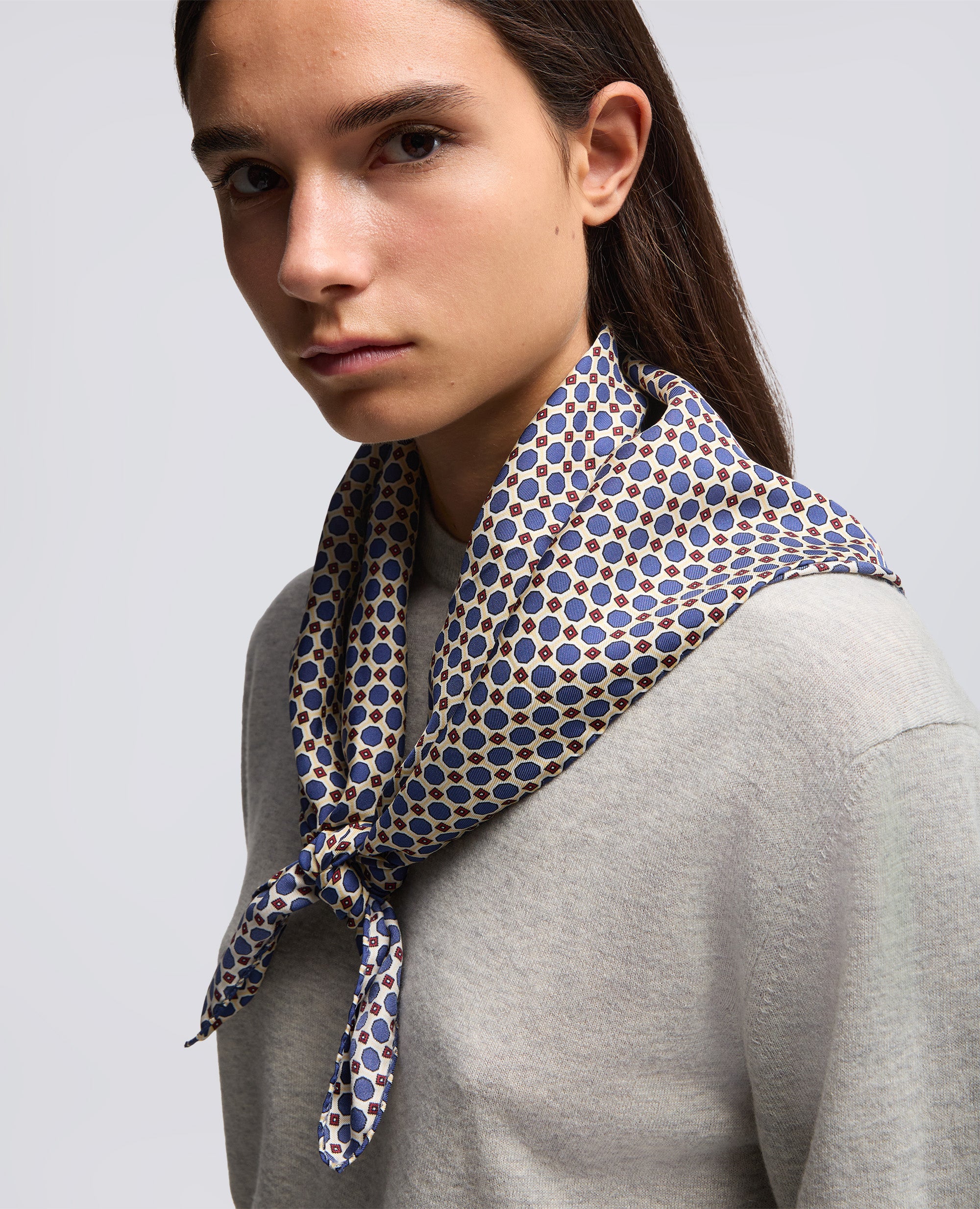 FOULARD MOD.8802(W)-BLU/GIALLO-BLUE/YELLOW-BLU/GIALLO-BLU/GIALLO-BLU/GIALLO