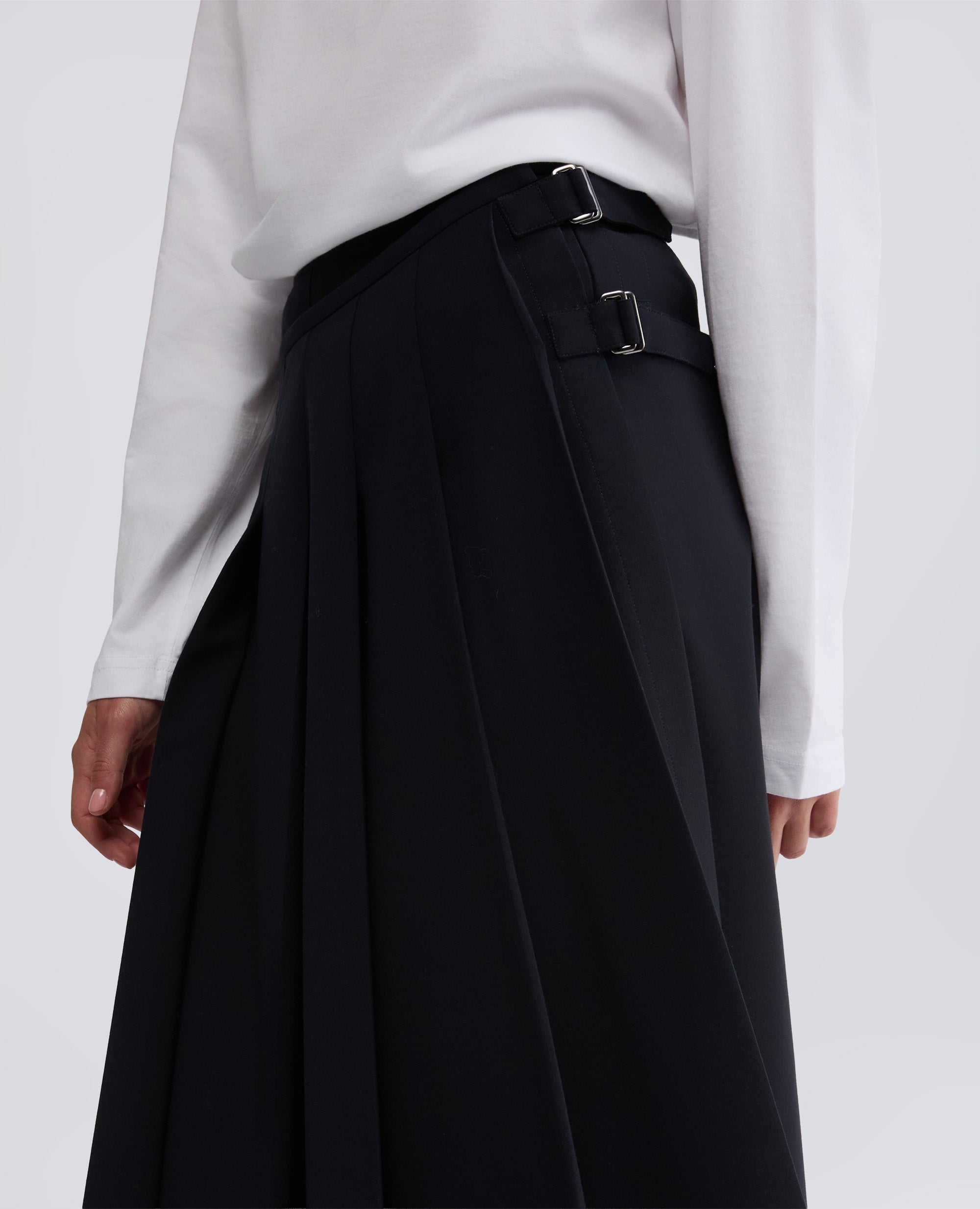 BERMUDA IN FLANELLA-NAVY-NAVY-AZUL MARINO-NAVY-NAVY