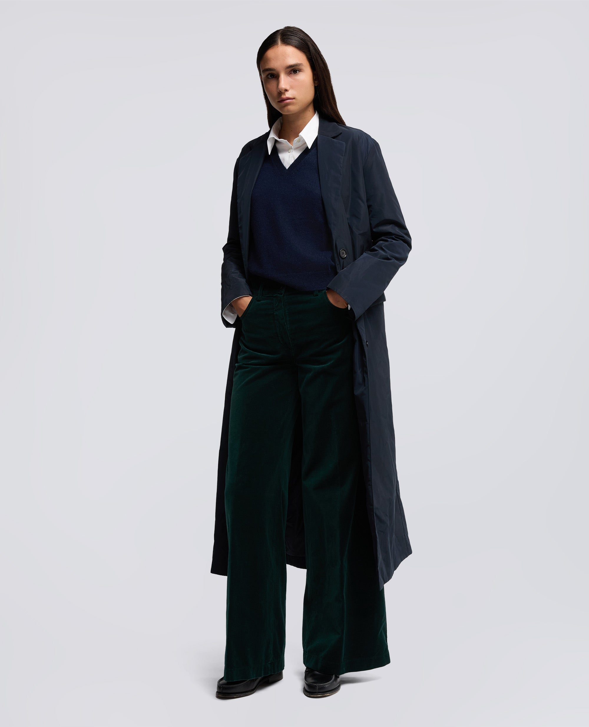 PANTALONE MOD.0156-VERDE INGLESE-BRITISH RACING GREEN-VERDE INGLES-ENGLISCHES GRUN-VERT ANGLAIS