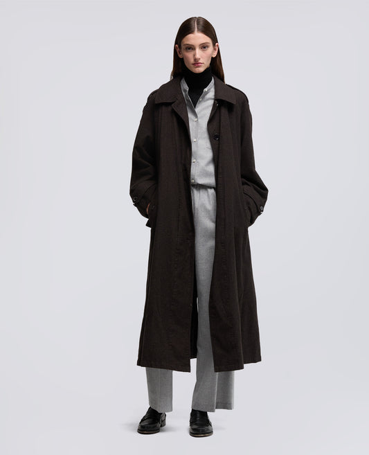 CAPPOTTO MOD.0753-MARRONE-BROWN-MARR¢N-BRAUN-MARRON