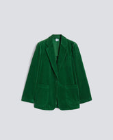 GIACCA IN VELLUTO A COSTE-SMERALDO-EMERALD-SMERALDO-SMERALDO-SMERALDO