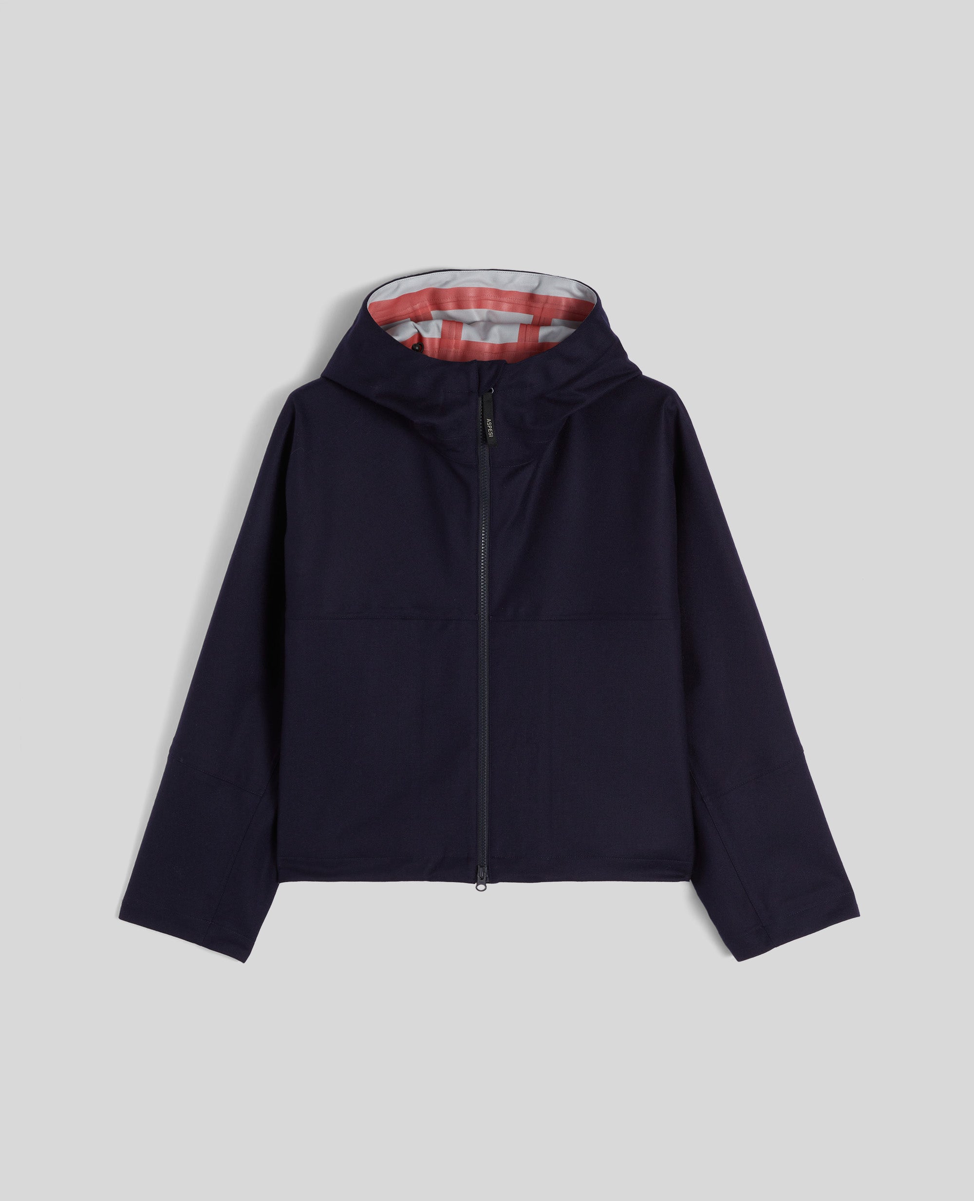 GIUBBOTTO IN TWILL DI LANA-NAVY-NAVY-AZUL MARINO-NAVY-NAVY