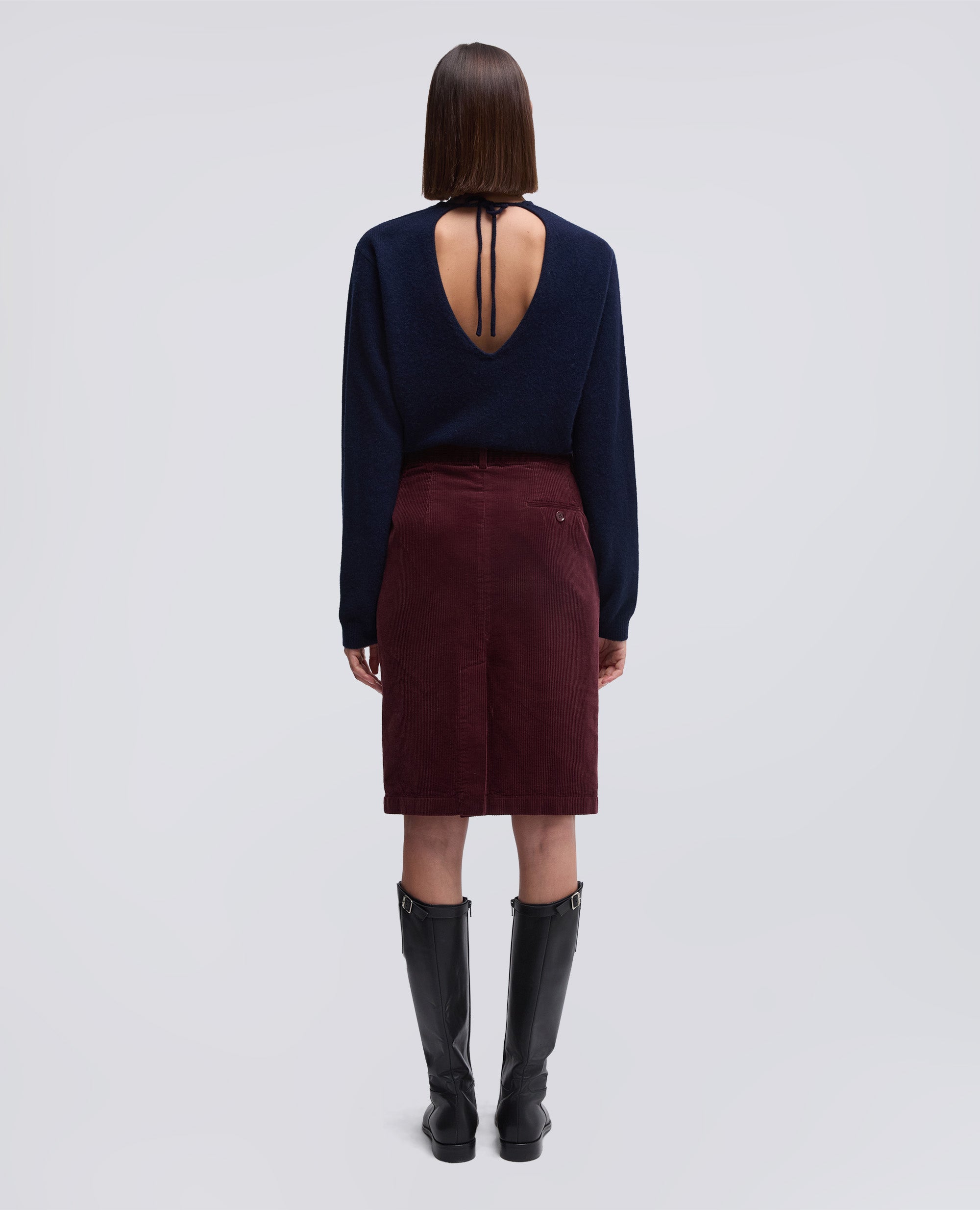 GONNA IN VELLUTO A COSTE-BARBERA-BARBERA-BARBERA-BARBERA-BARBERA