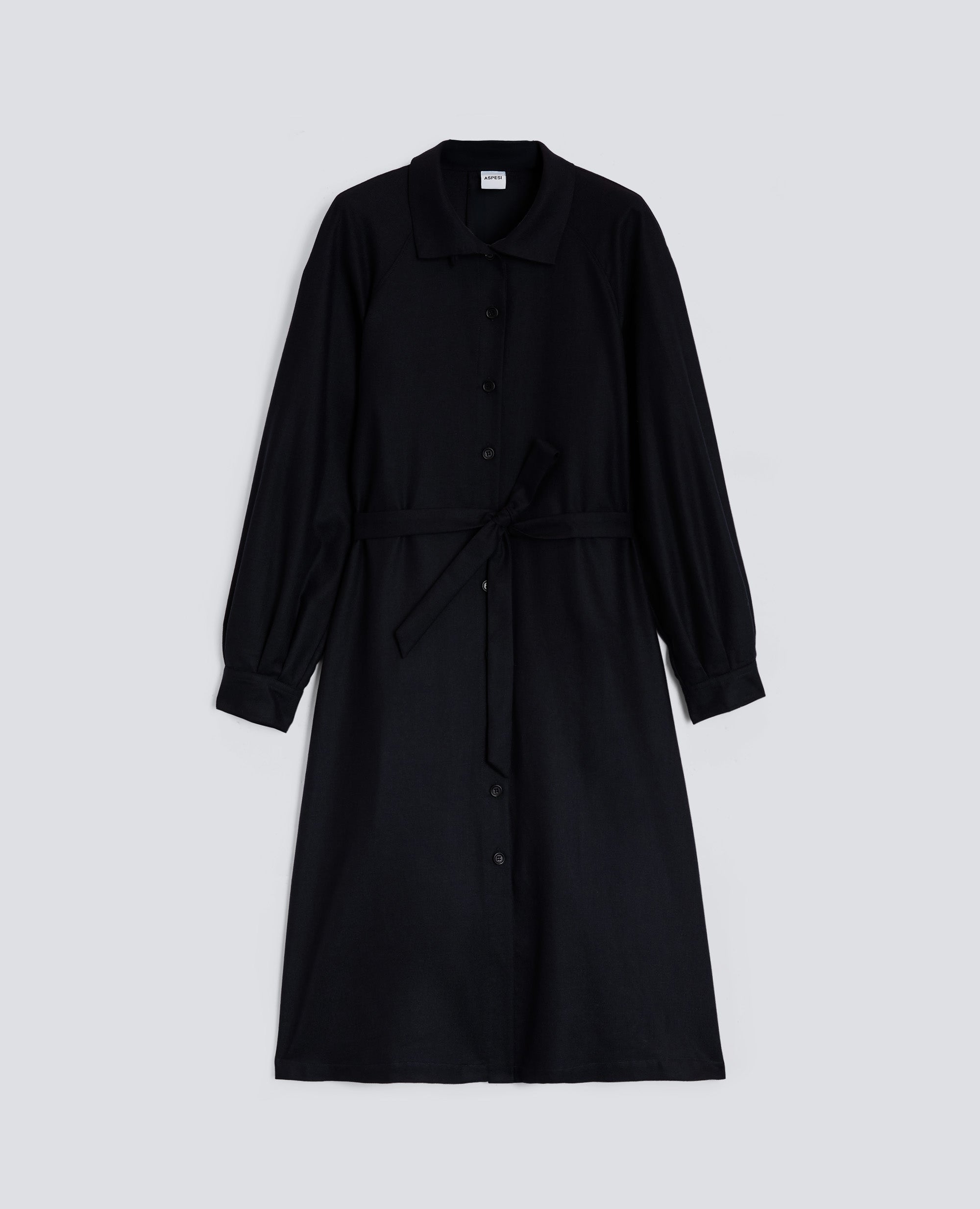 ABITO IN FLANELLA DI LANA CASHMERE-NAVY-NAVY-AZUL MARINO-NAVY-NAVY