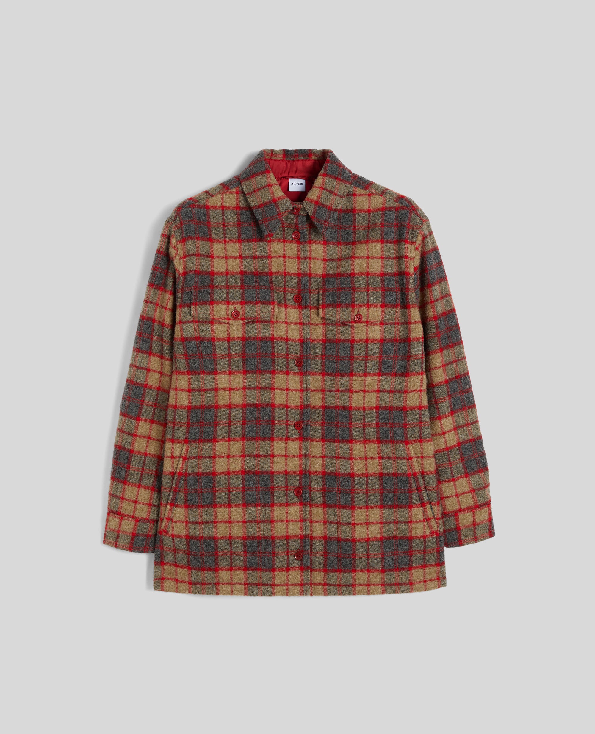 CAMICIA MOD.5438-CHECK ROSSO-CHECK ROSSO-CHECK ROSSO-CHECK ROSSO-CHECK ROSSO