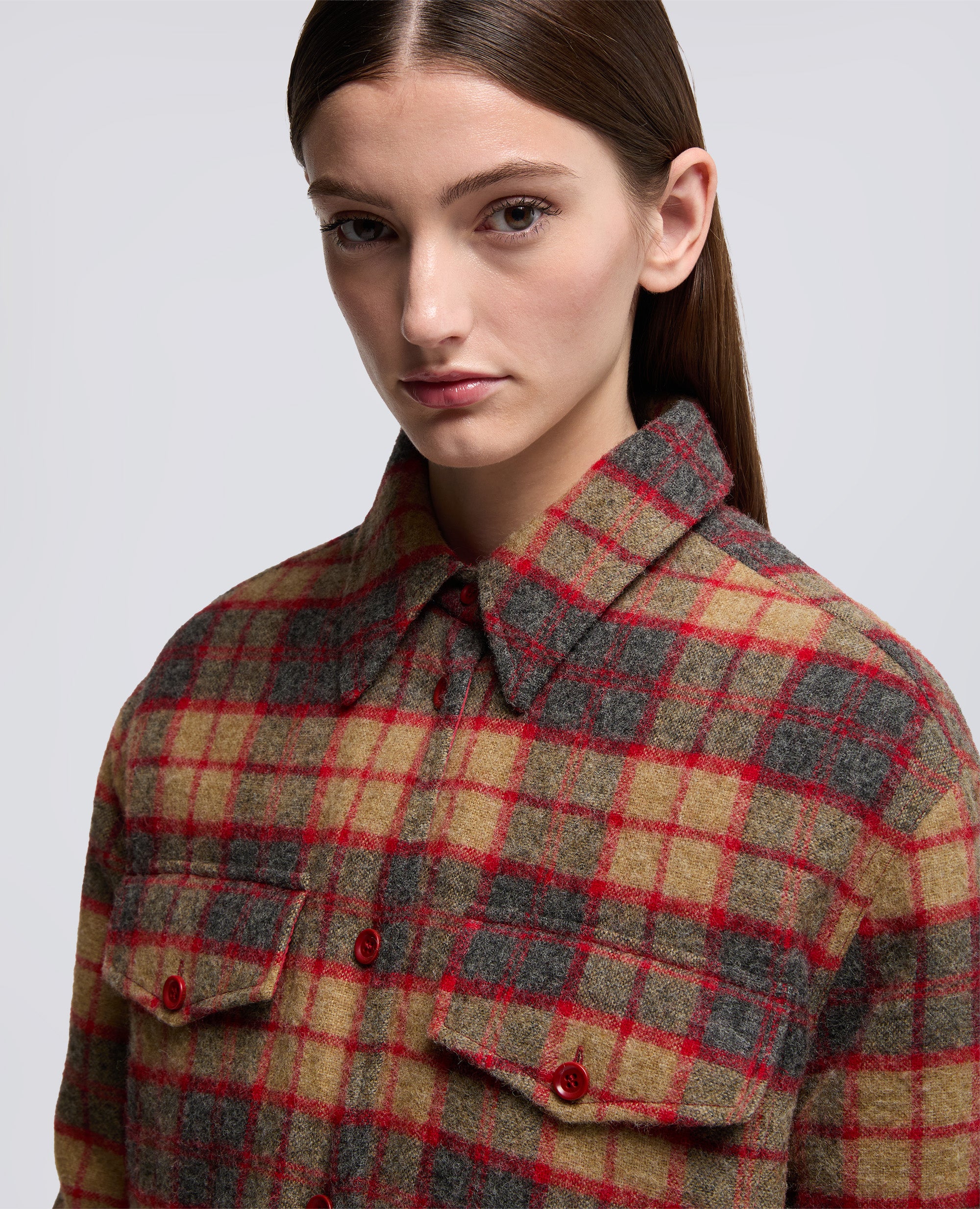 CAMICIA MOD.5438-CHECK ROSSO-CHECK ROSSO-CHECK ROSSO-CHECK ROSSO-CHECK ROSSO