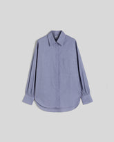 CAMICIA MASCHILE IN PIN POINT DI COTONE-CHAMBRAY-CHAMBRAY-AZUL CLARO-CHAMBRAY-CHAMBRAY