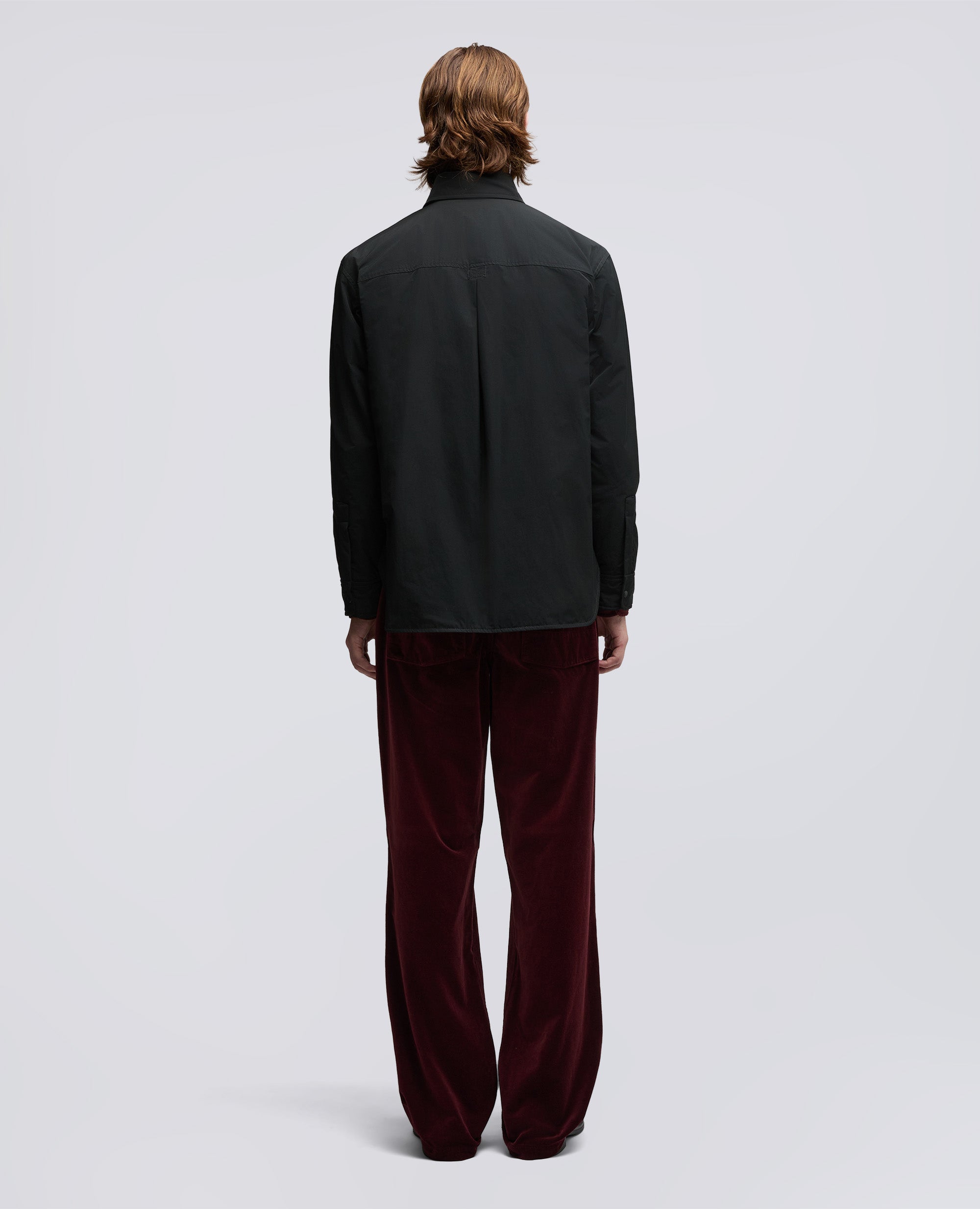 CAMICIA GILES-NERO-BLACK-NEGRO-SCHWARZ-NOIR