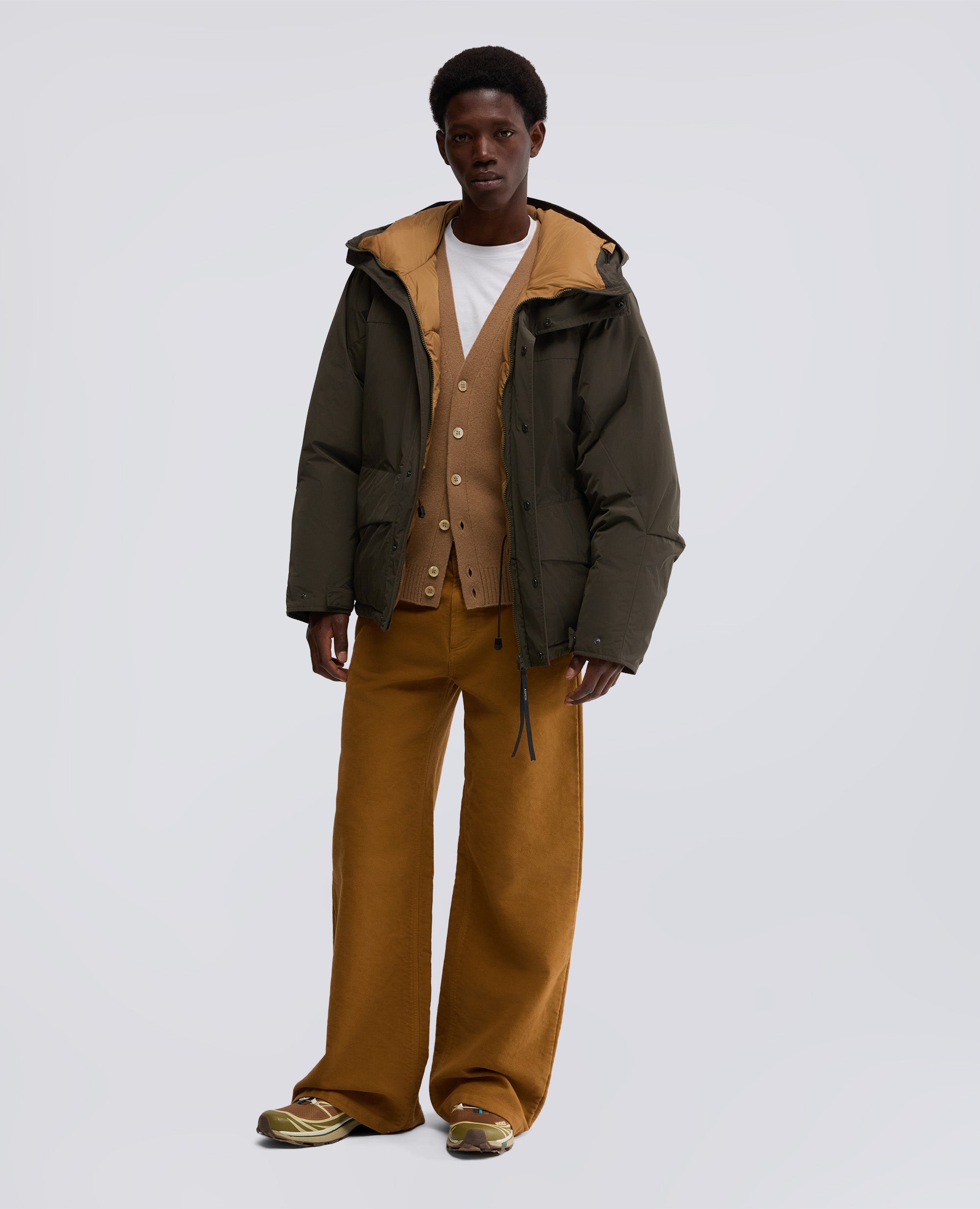 GIUBBOTTO PINGUINO IN TAFFETA TECNICO-MILITARE-MILITARY-MILITAR-MILITAR-MILITAIRE