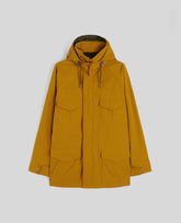 GIUBBOTTO KNOW IN TELA DI MISTO COTONE-SENAPE-MUSTARD YELLOW-MOSTAZA-SENF-MOUTARDE