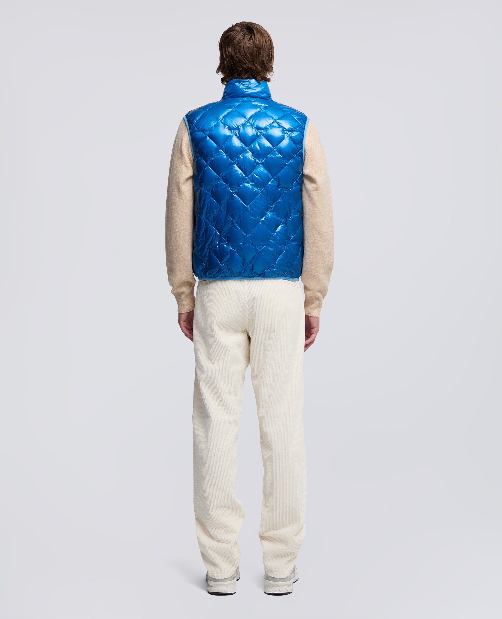 GILET YAMASAKI IN RIPSTOP-AZZURRO-SKY BLUE-AZUL CLARO-HIMMELBLAU-BLEU CIEL
