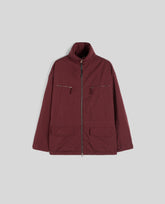 GIUBBOTTO GRAVEL IN MISTO NYLON-BORDEAUX-BURGUNDY-BURDEOS-BURGUNDERROT-BORDEAUX