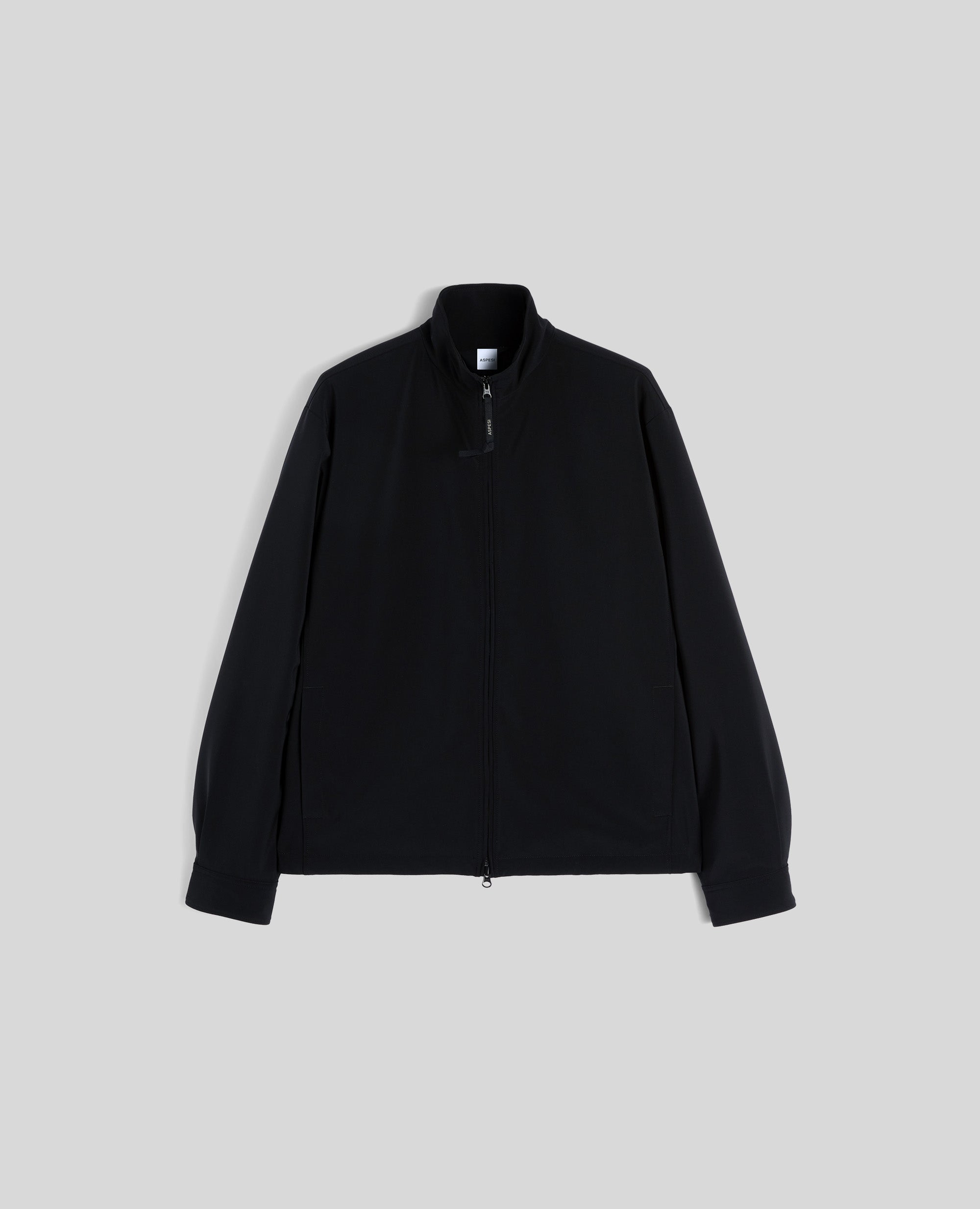 GIUBBOTTO MACK IN TWILL DI TESSUTO TECNICO-NERO-BLACK-NEGRO-SCHWARZ-NOIR