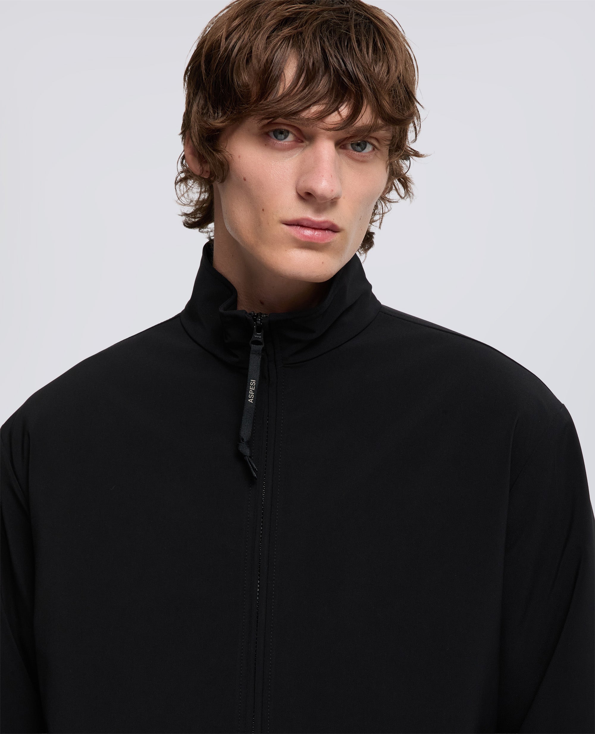 GIUBBOTTO MACK IN TWILL DI TESSUTO TECNICO-NERO-BLACK-NEGRO-SCHWARZ-NOIR