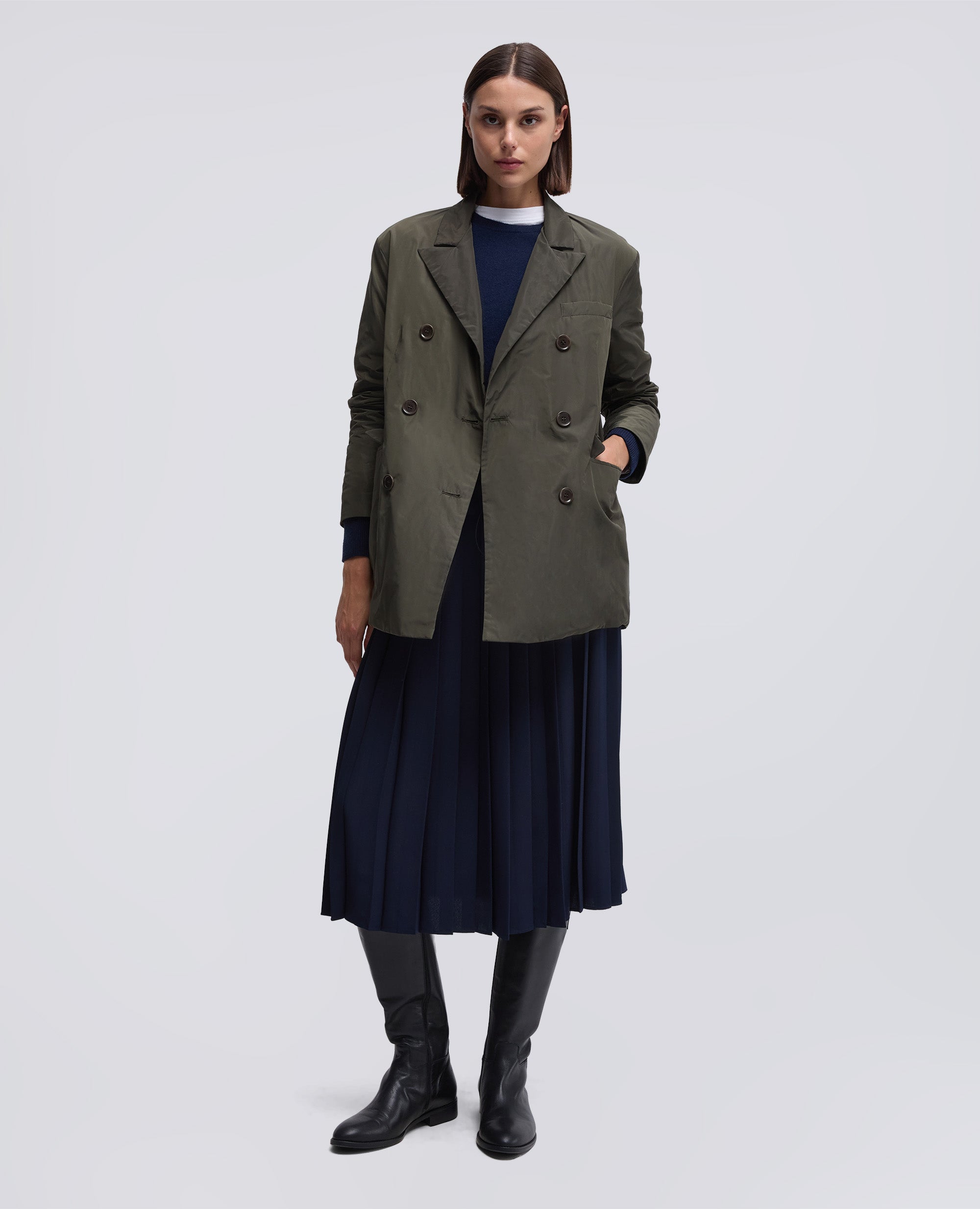 GIACCA KORINE IN TESSUTO TECNICO-MILITARE-MILITARY-MILITAR-MILITAR-MILITAIRE