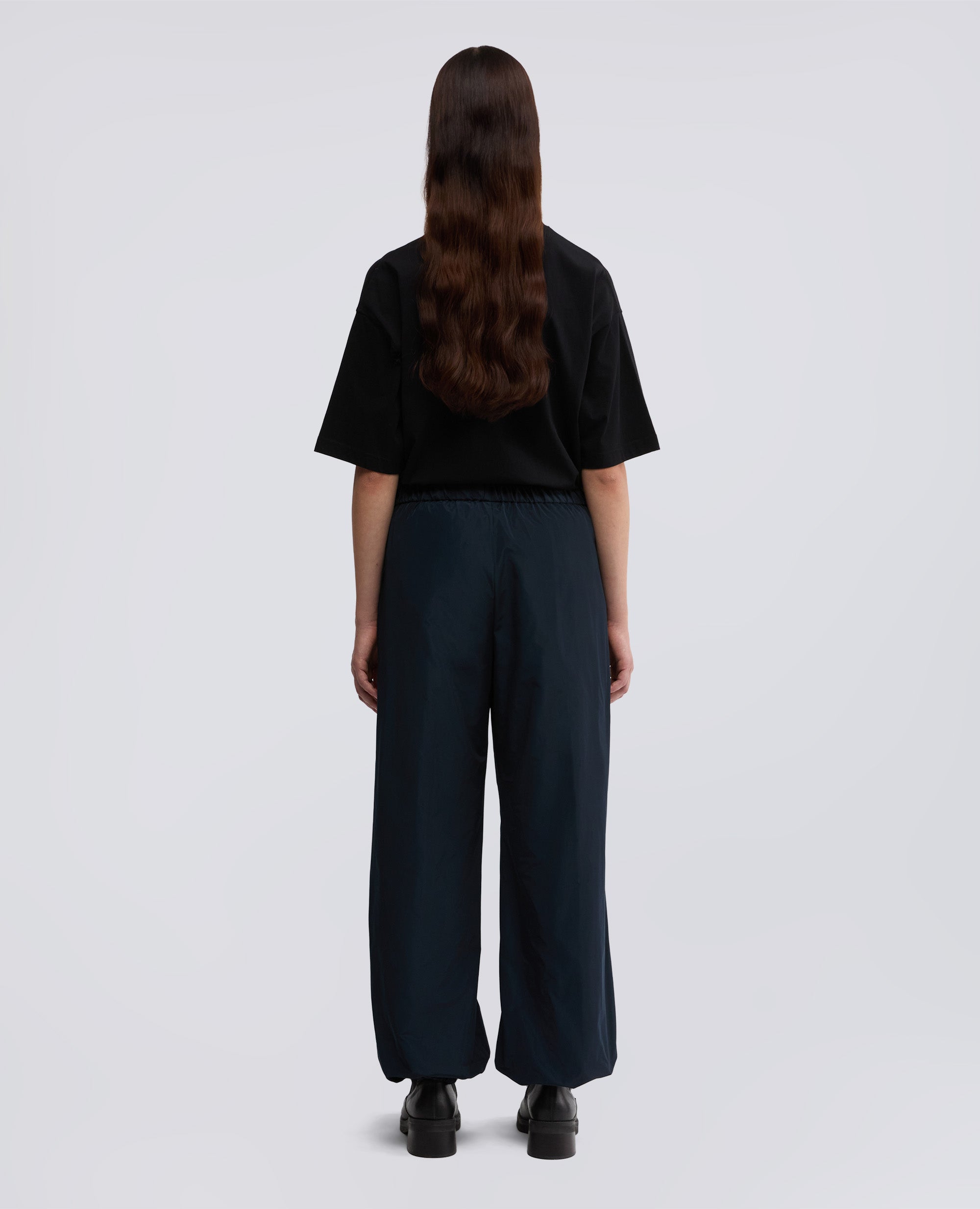 PANTALONE IN TESSUTO TECNICO-BLU NERO-BLU NERO-BLU NERO-BLU NERO-BLU NERO